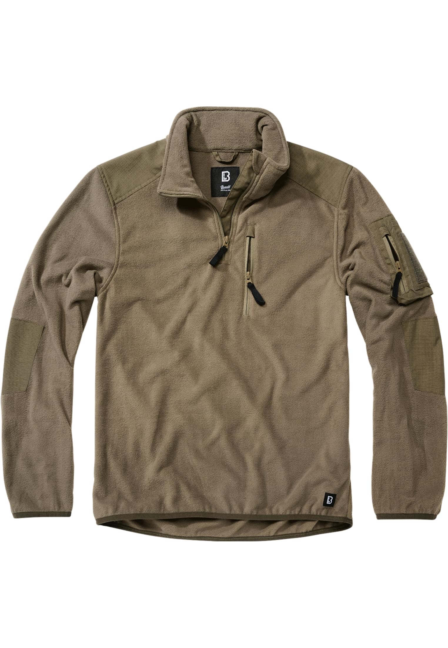 Fleece Troyer Ripstop oliva 3XL
 - variant image 5
