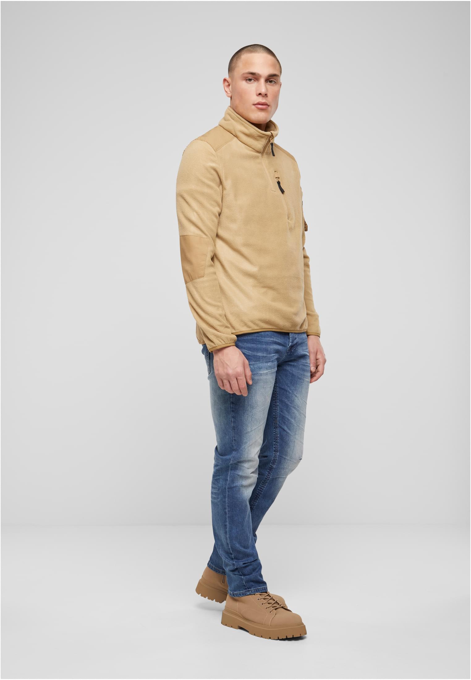 Fleece Troyer Ripstop camelo 6XL
 - variant image 4