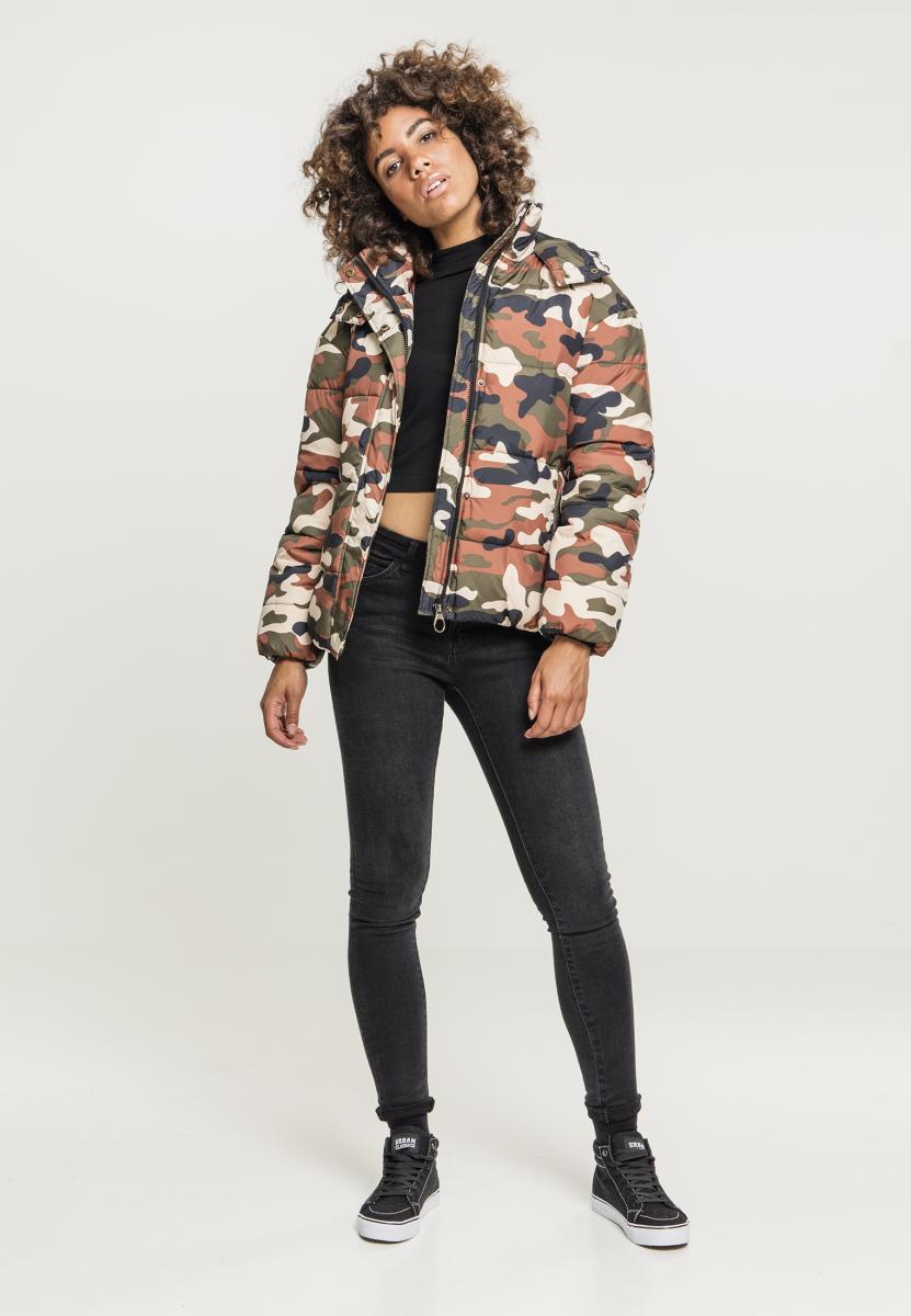 Ladies Boyfriend Camo Puffer Jacket rustycamo 3XL - variant image 8