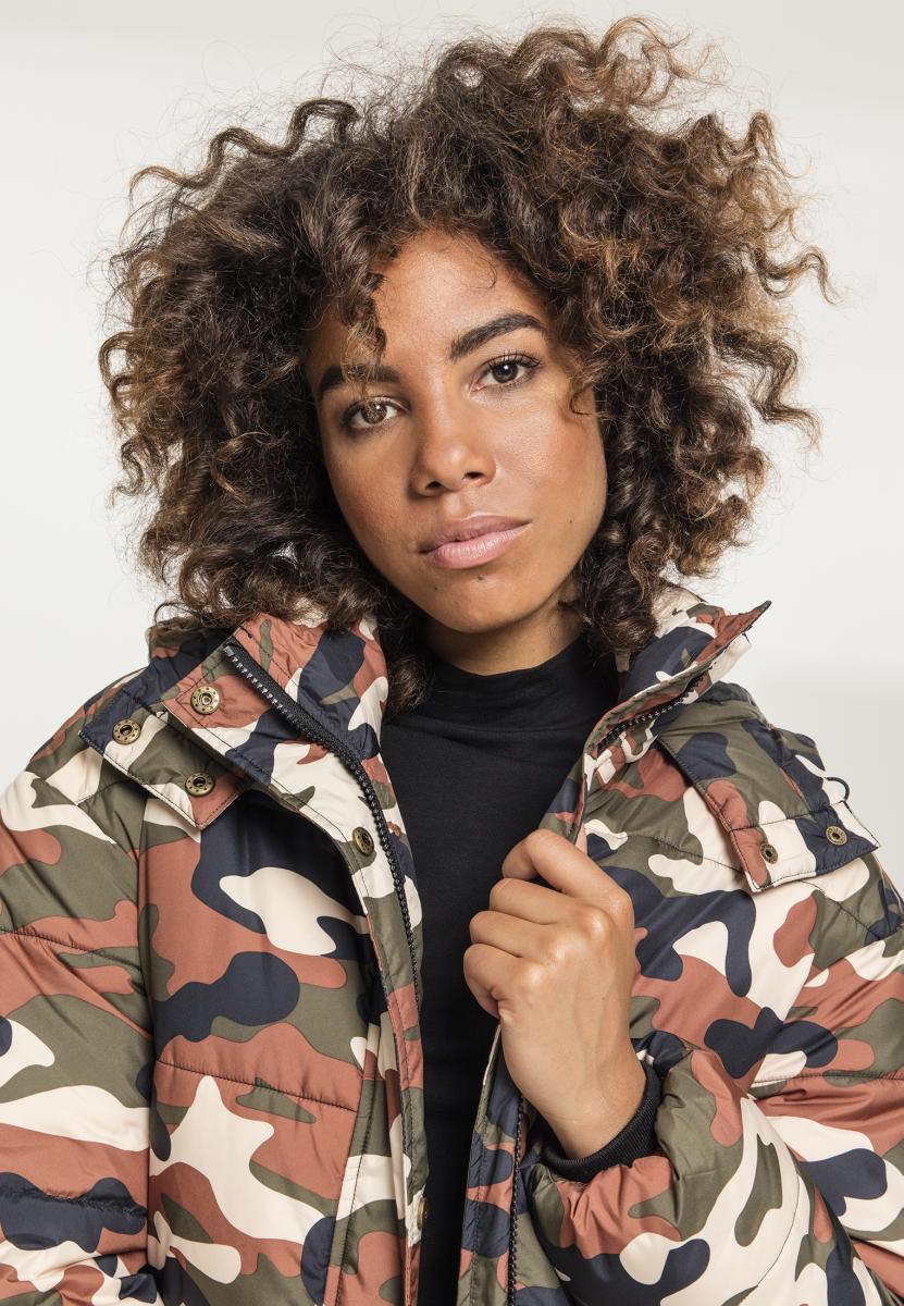 Ladies Boyfriend Camo Puffer Jacket rustycamo 3XL - variant image 4