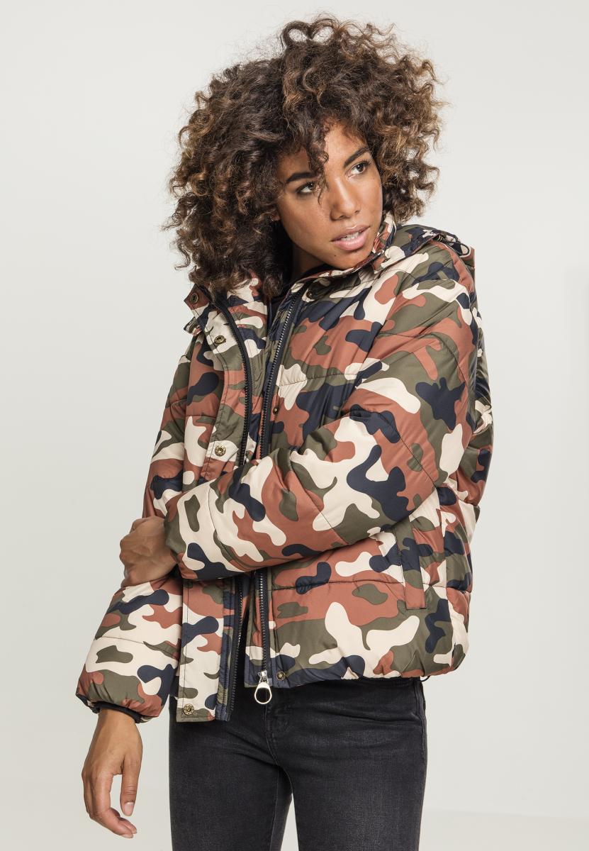 Ladies Boyfriend Camo Puffer Jacket rustycamo 3XL - variant image 5