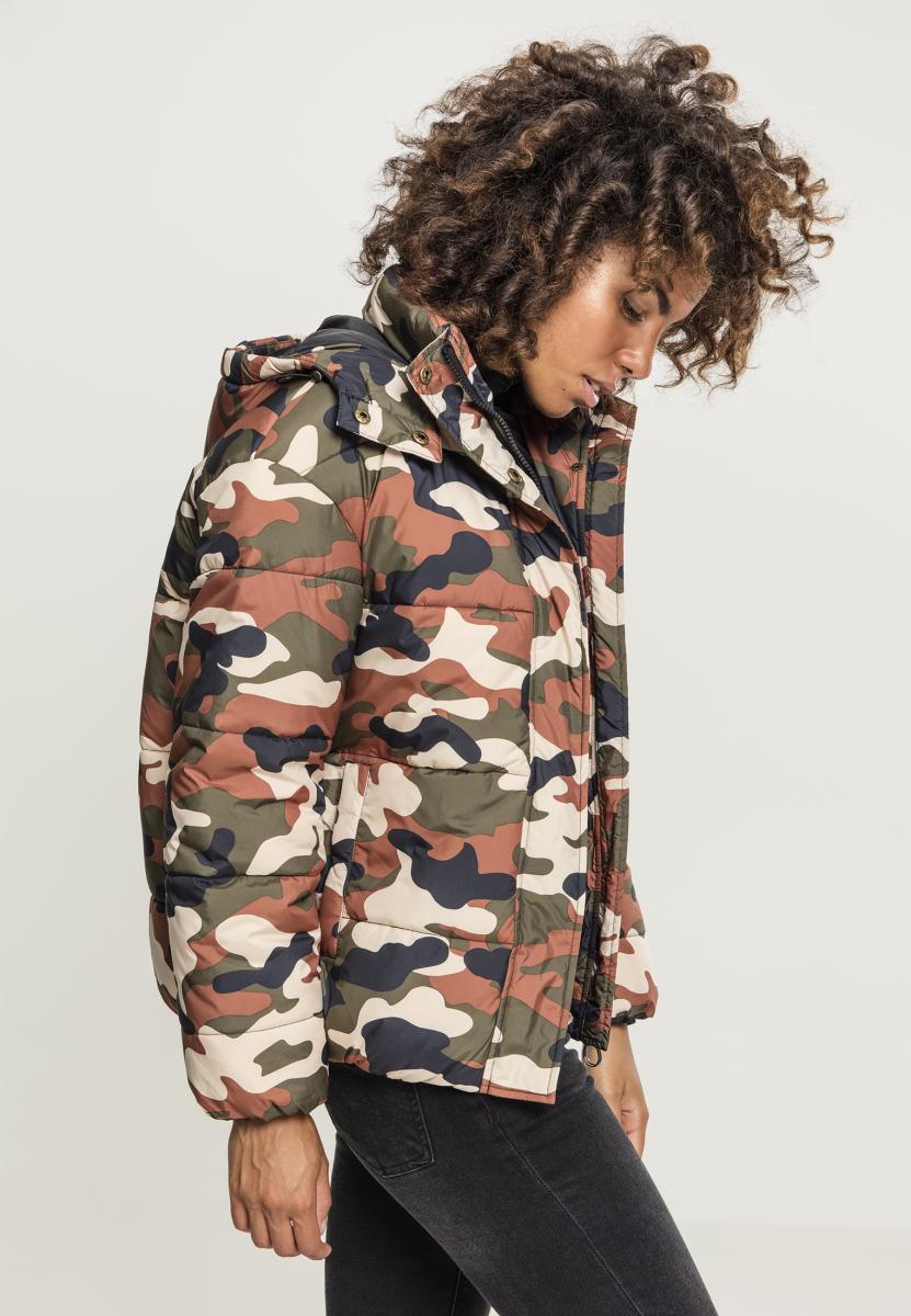 Ladies Boyfriend Camo Puffer Jacket rustycamo 3XL - variant image 3