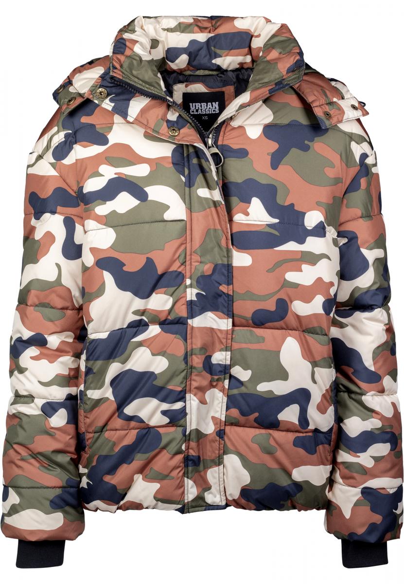 Ladies Boyfriend Camo Puffer Jacket rustycamo 3XL - variant image 9