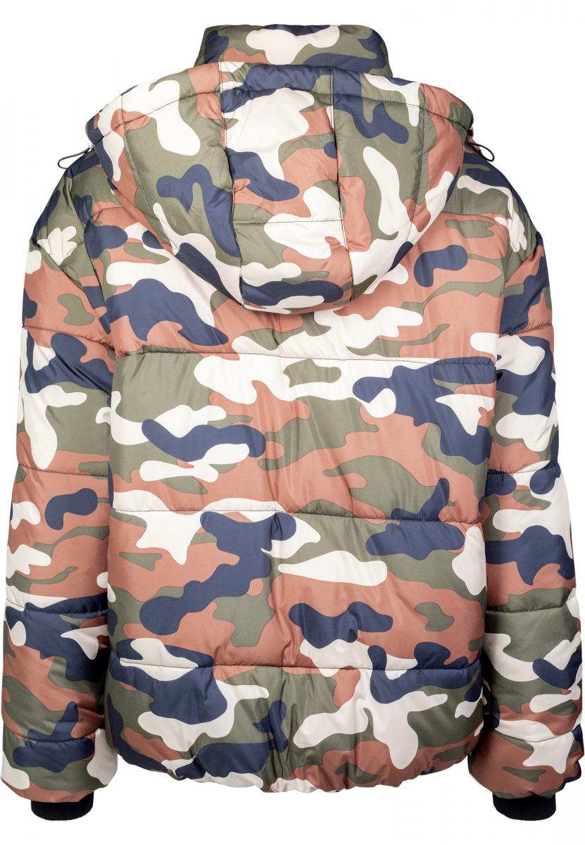 Ladies Boyfriend Camo Puffer Jacket rustycamo 3XL - variant image 10