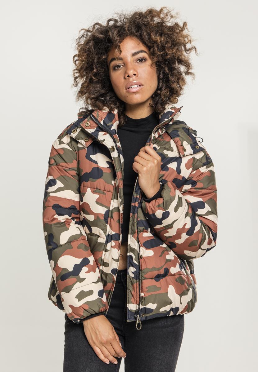 Ladies Boyfriend Camo Puffer Jacket rustycamo 3XL - alternate variant 1