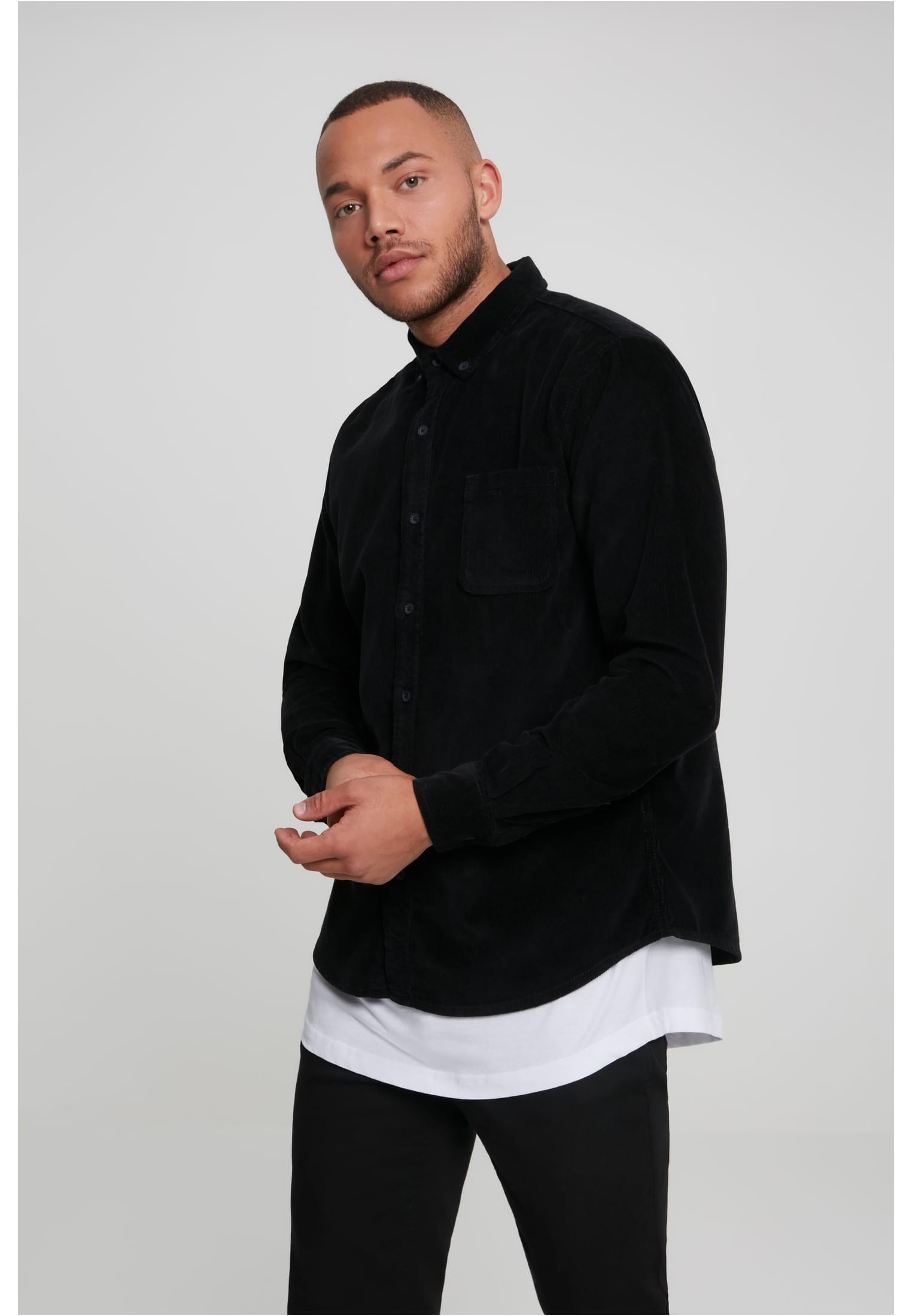Corduroy Shirt black 3XL - alternate variant 1
