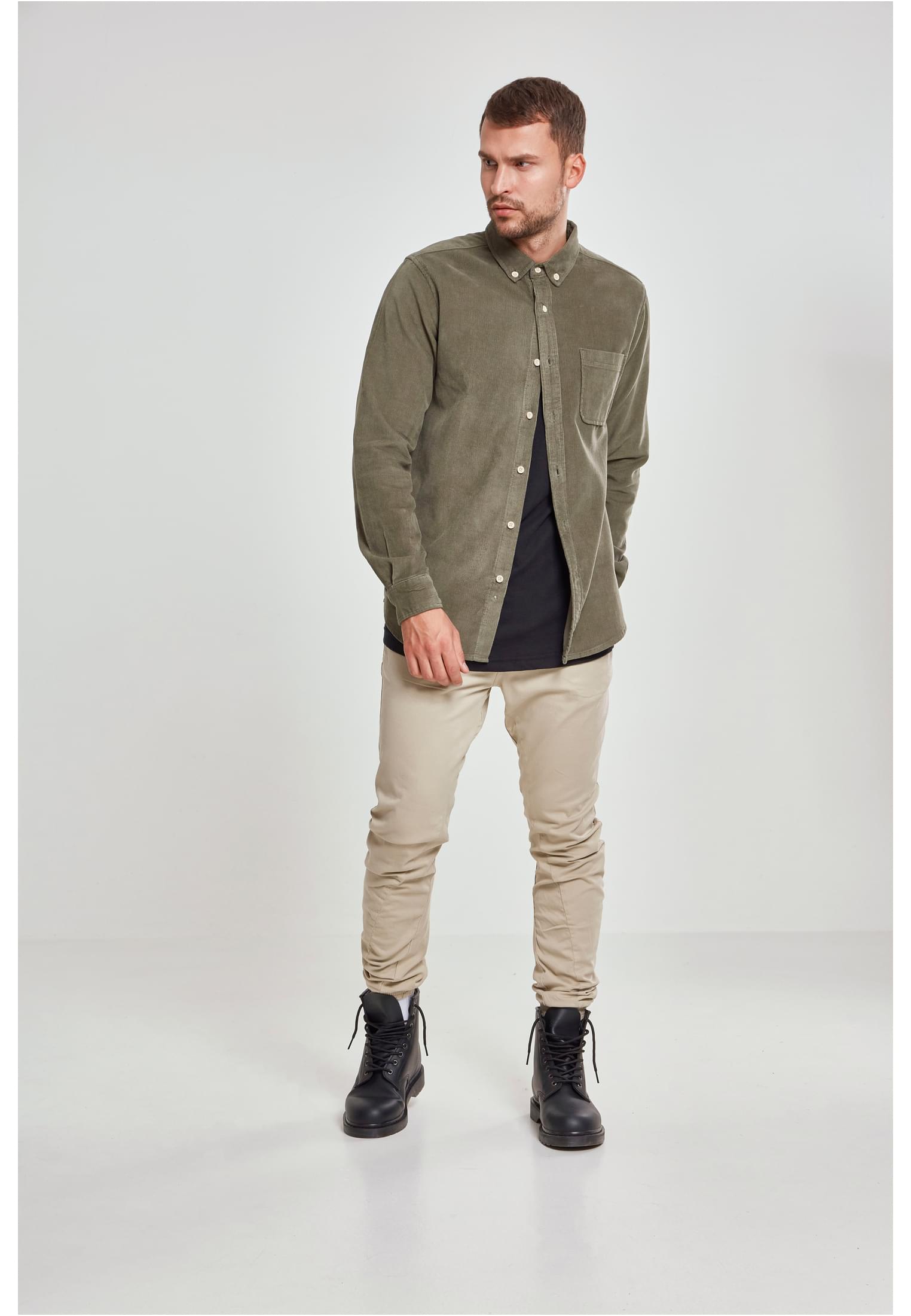 Corduroy Shirt olive 3XL - variant image 4