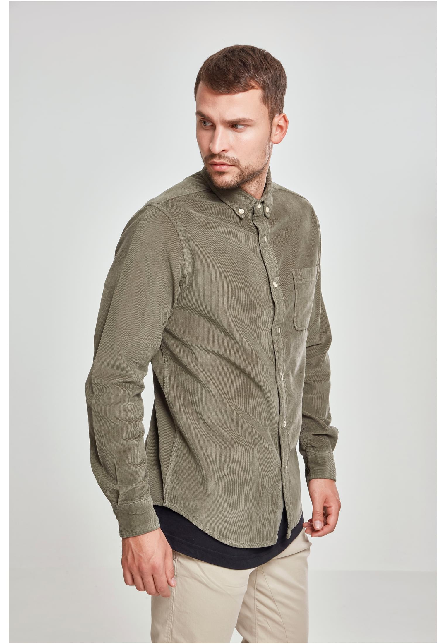 Corduroy Shirt olive 3XL - variant image 3
