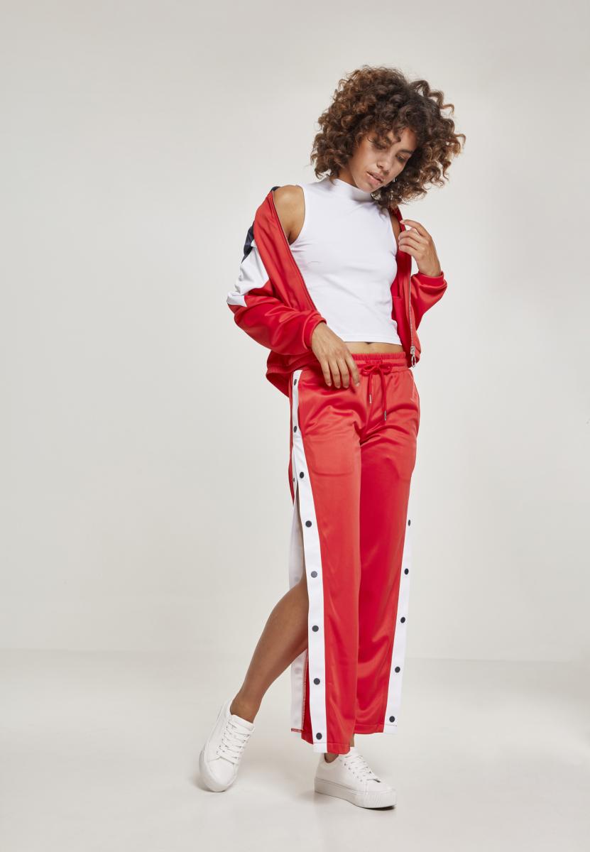 Ladies 3-Tone Track Jacket firered/navy/white L - variant image 7