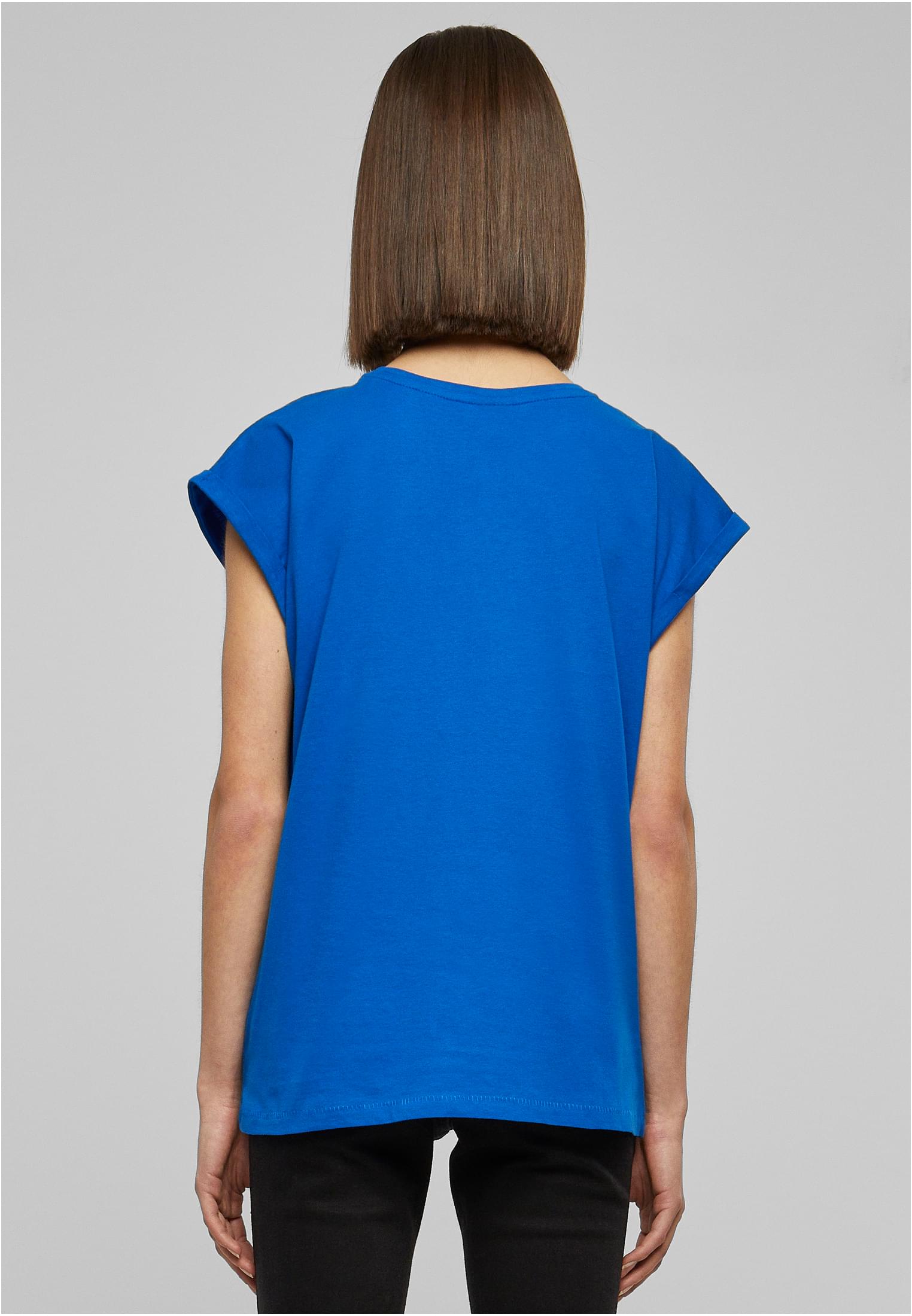 Frauen Verlängerter Schulter T-Shirt hellblau 3XL
 - variant image 2