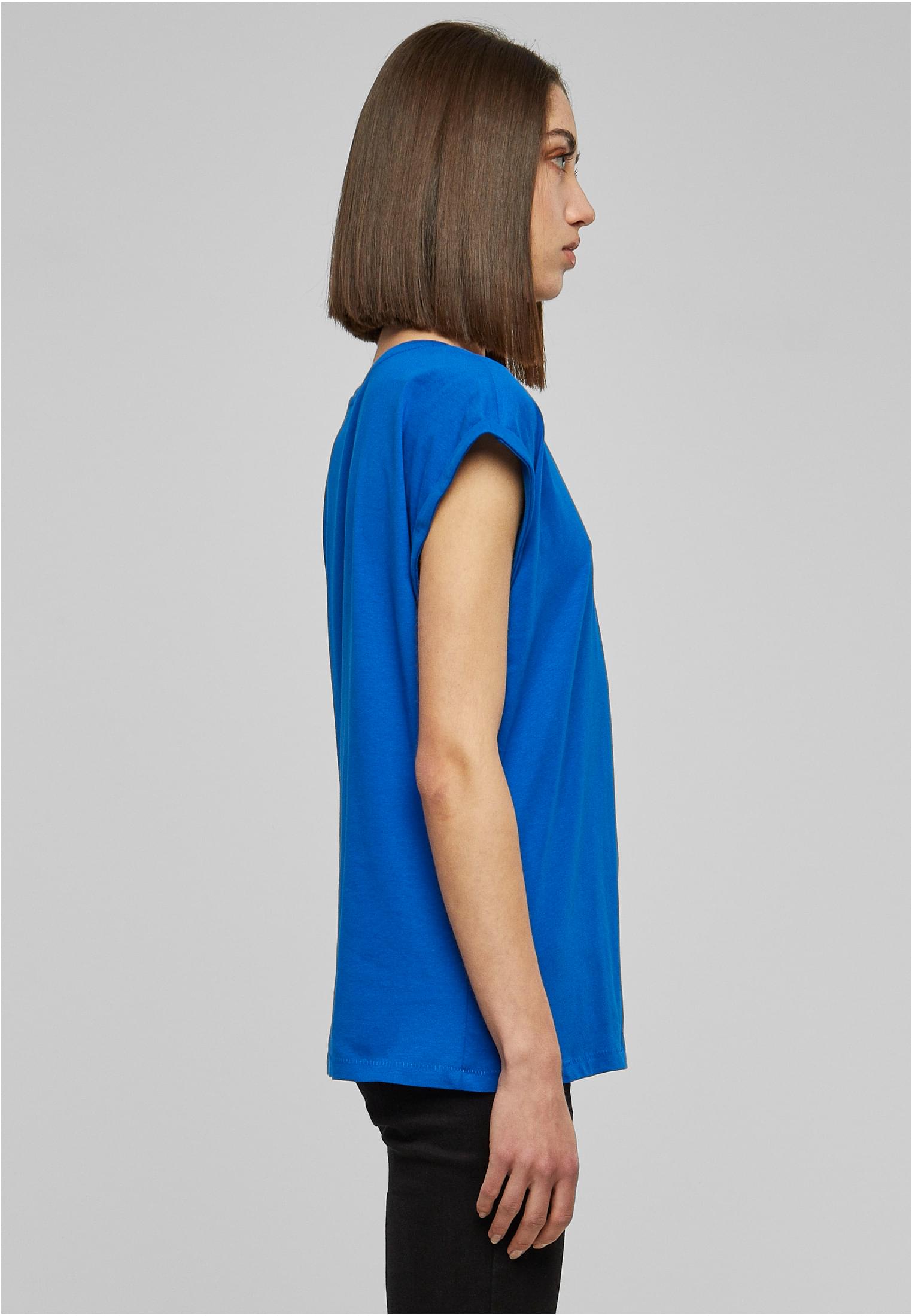 Frauen Verlängerter Schulter T-Shirt hellblau 3XL
 - variant image 3