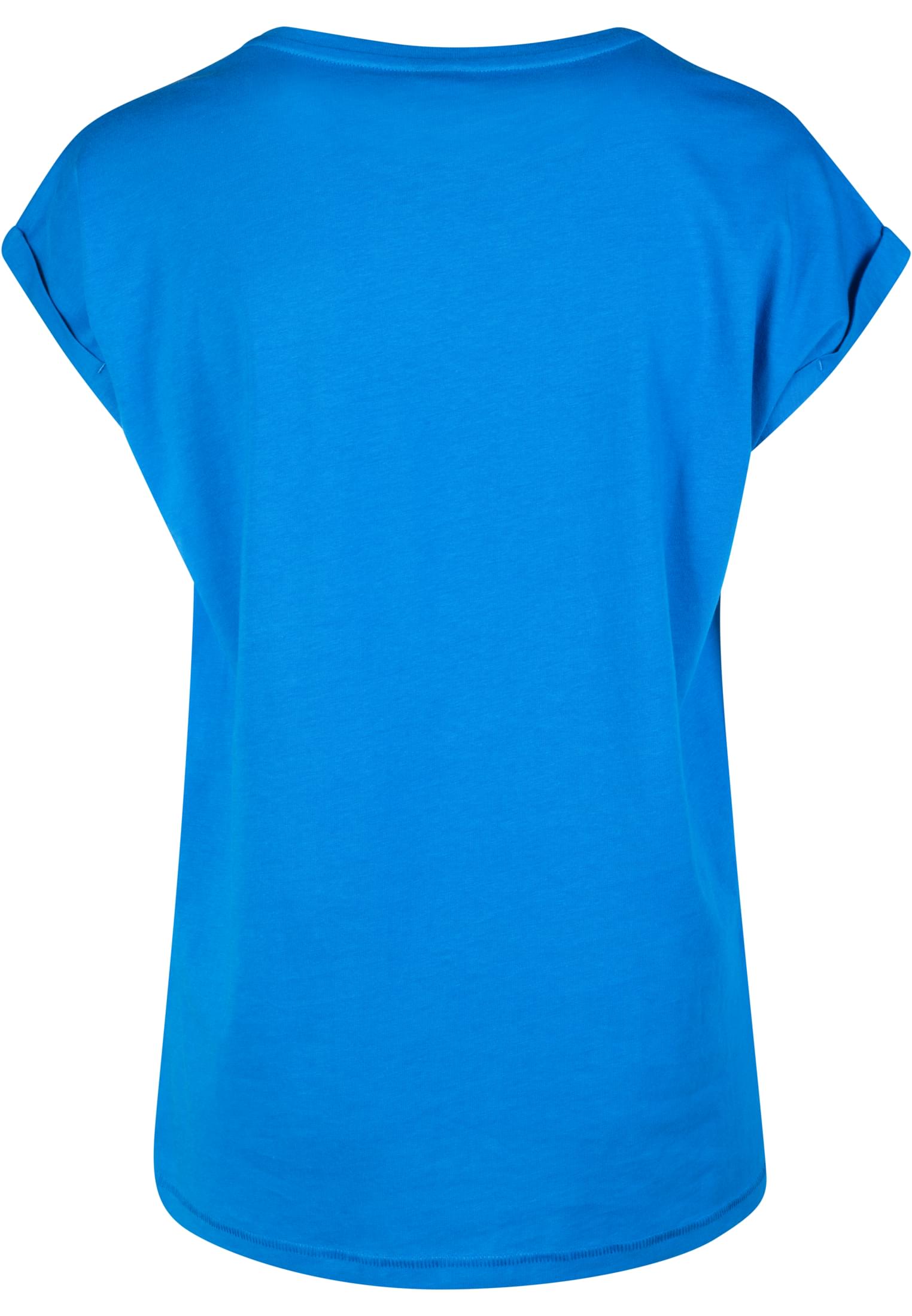 Frauen Verlängerter Schulter T-Shirt hellblau 3XL
 - variant image 7