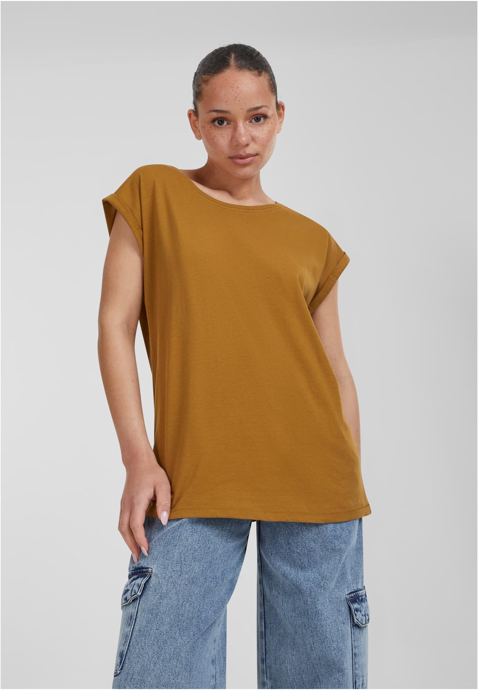 レディース エクステンデッドショルダーTシャツ ナット 3XL
 - variant image 7
