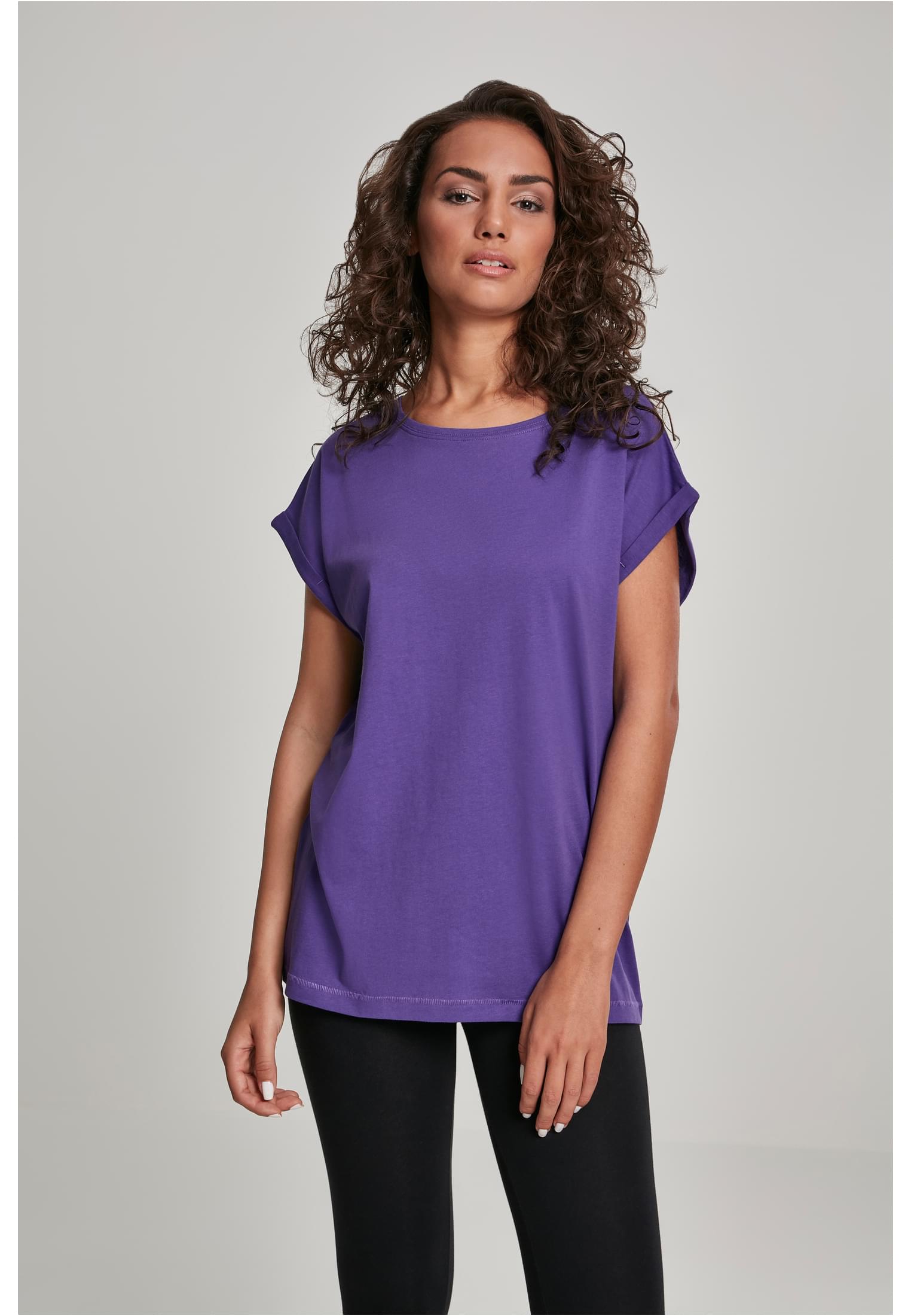 Ladies Extended Shoulder Tee ultraviolet 3XL - variant image 5