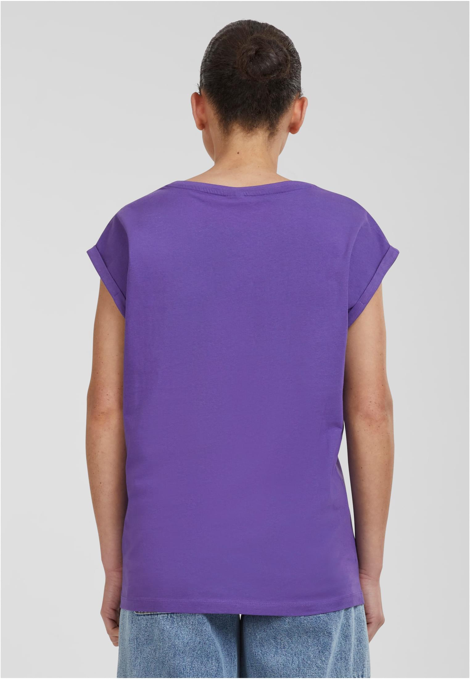 Ladies Extended Shoulder Tee ultraviolet 3XL - variant image 2
