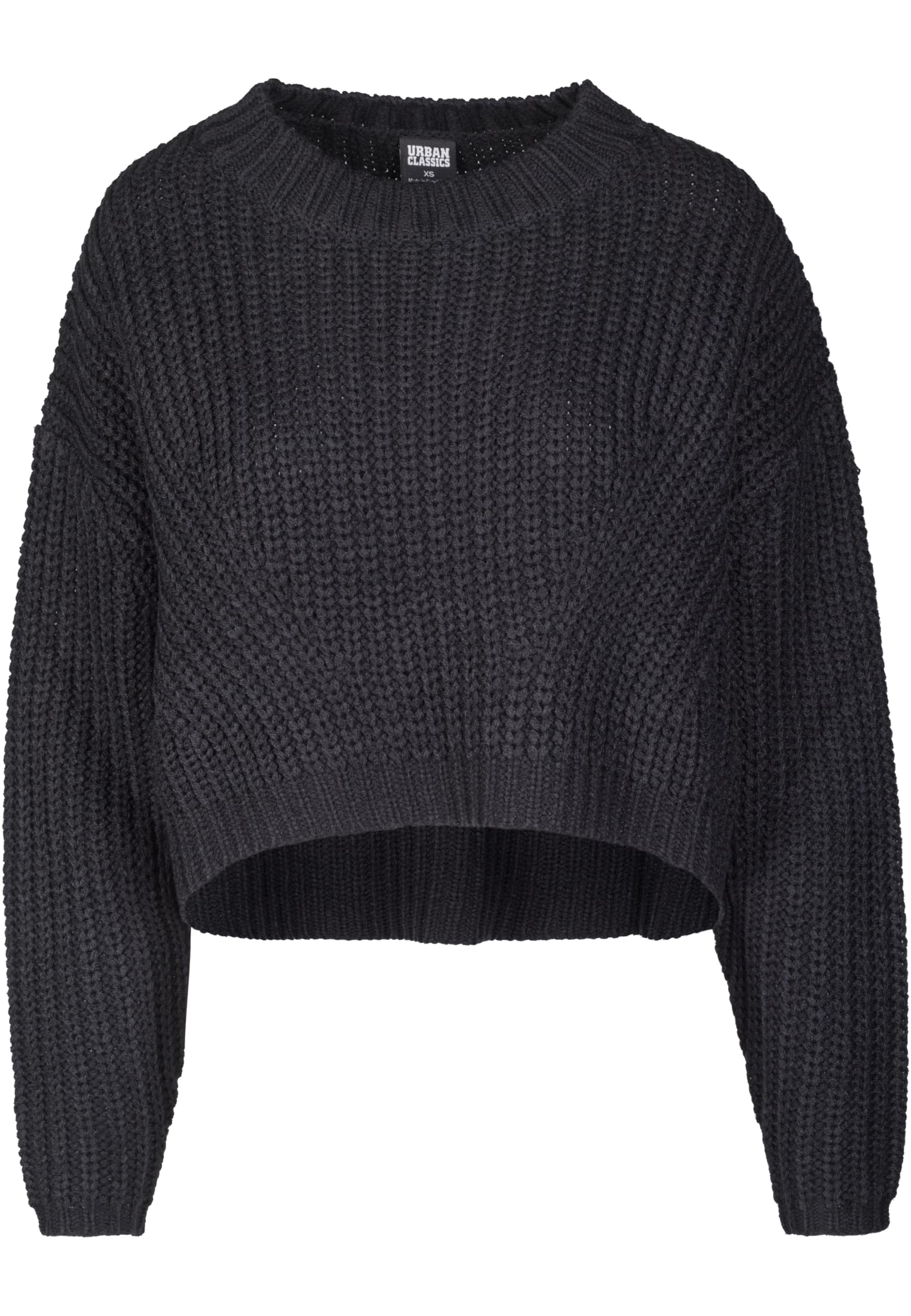 Ladies Wide Oversize Sweater black L - alternate variant 1