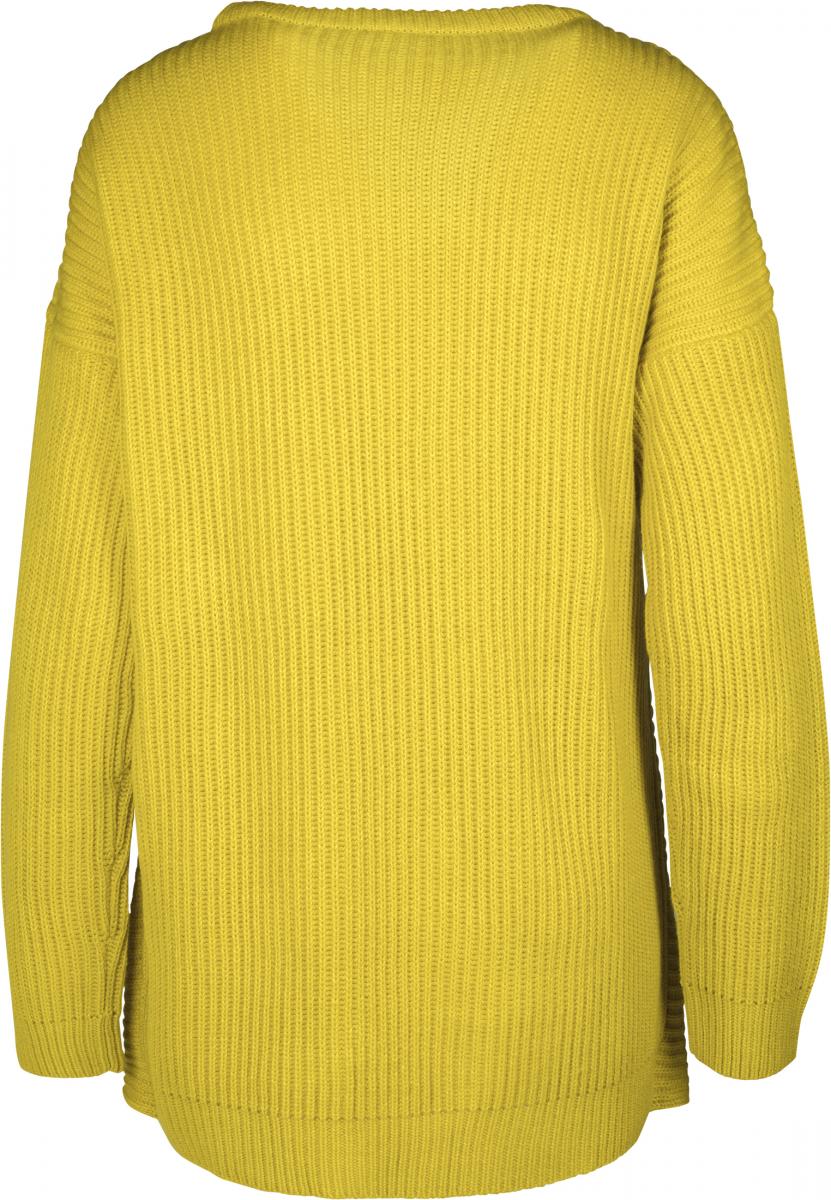 Ladies Wrapped Sweater lemonmustard 3XL - variant image 9