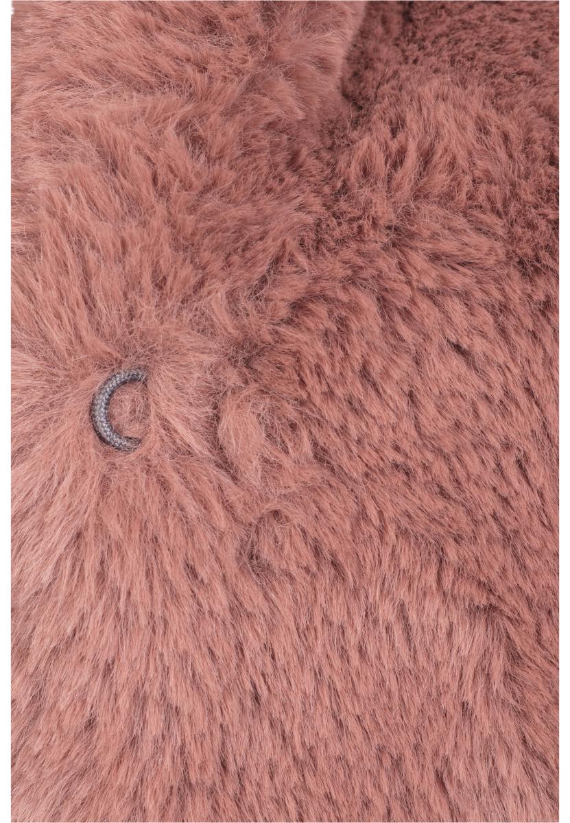 Ladies Hooded Teddy Coat darkrose 4XL - variant image 10