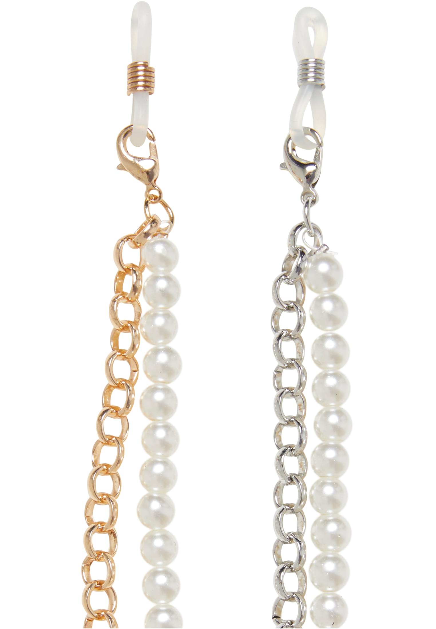 Pearl layering Sunglasses Chain 2-Pack gold/silver one size - variant image 2