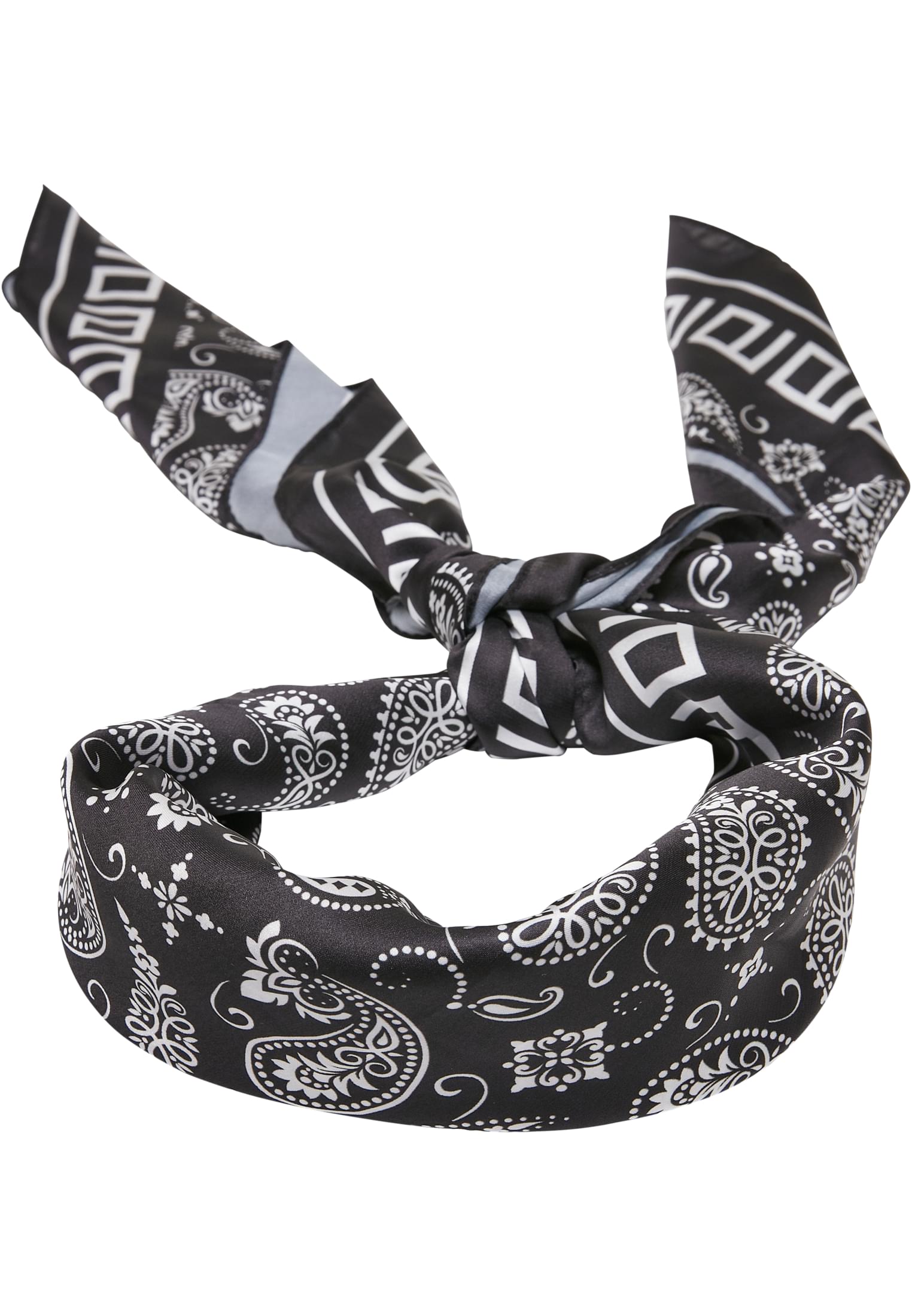 Big Pattern Bandana black bandana aop one size - alternate variant 1