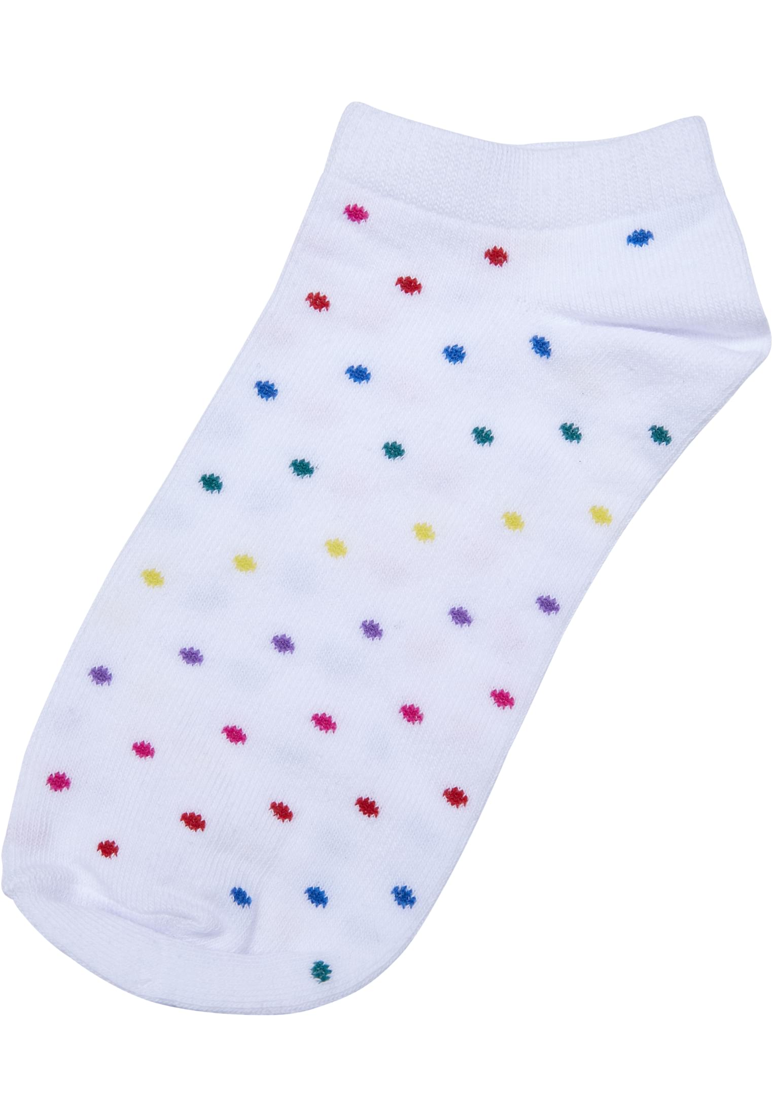 No Show Socks Rainbow Dots 5-Pack bianco/nero/rosa hibiscus 43-46
 - variant image 2