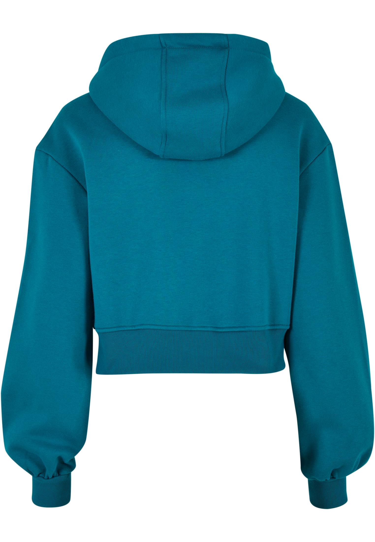 Ladies Short Oversized Zip Jacket watergreen 3XL - variant image 6