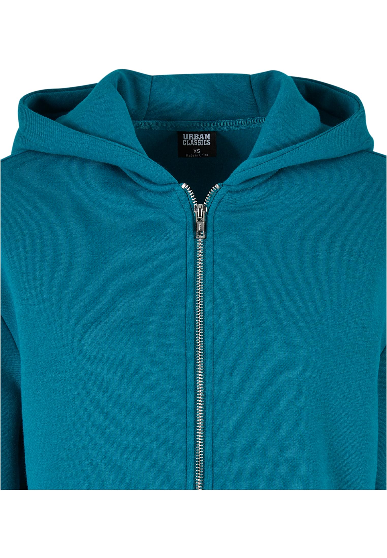 Ladies Short Oversized Zip Jacket watergreen 3XL - variant image 7