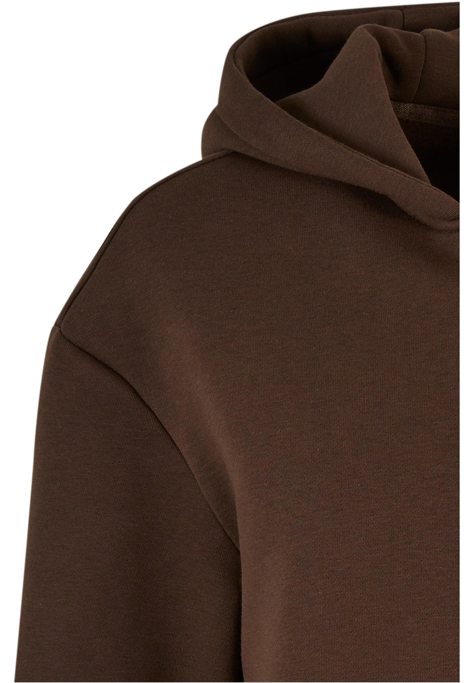 Ladies Short Oversized Zip Jacket brown 3XL - variant image 8