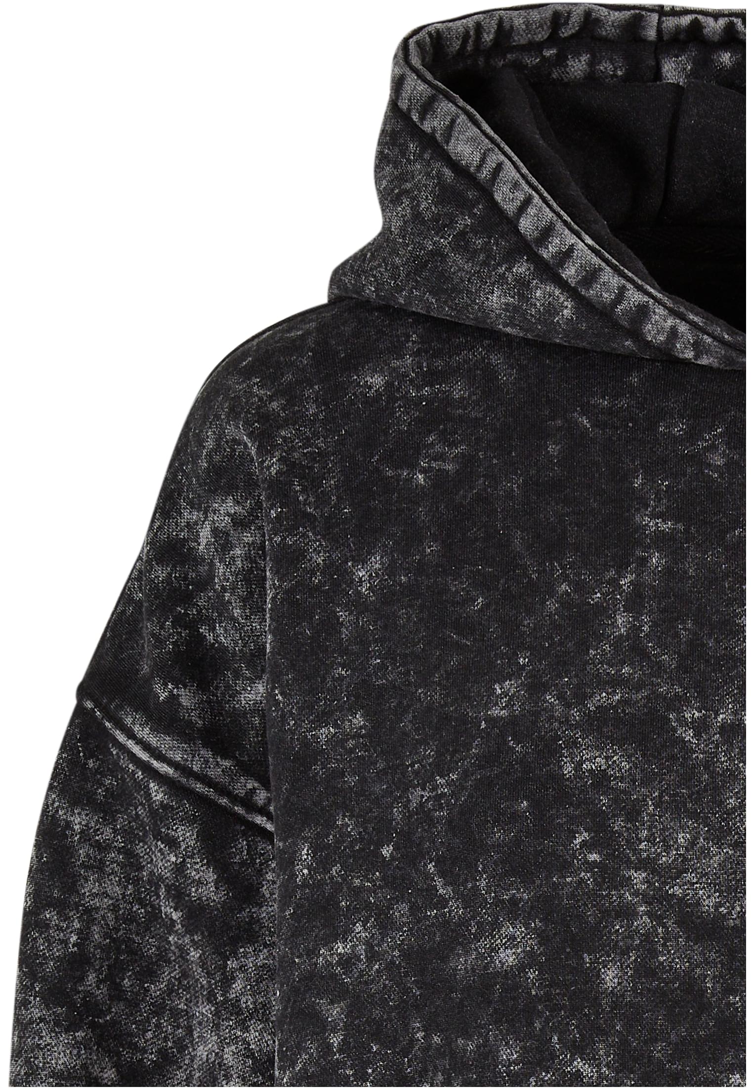 Vêtement ample pour femmes, capuche lavée, noir, 3XL
 - variant image 8