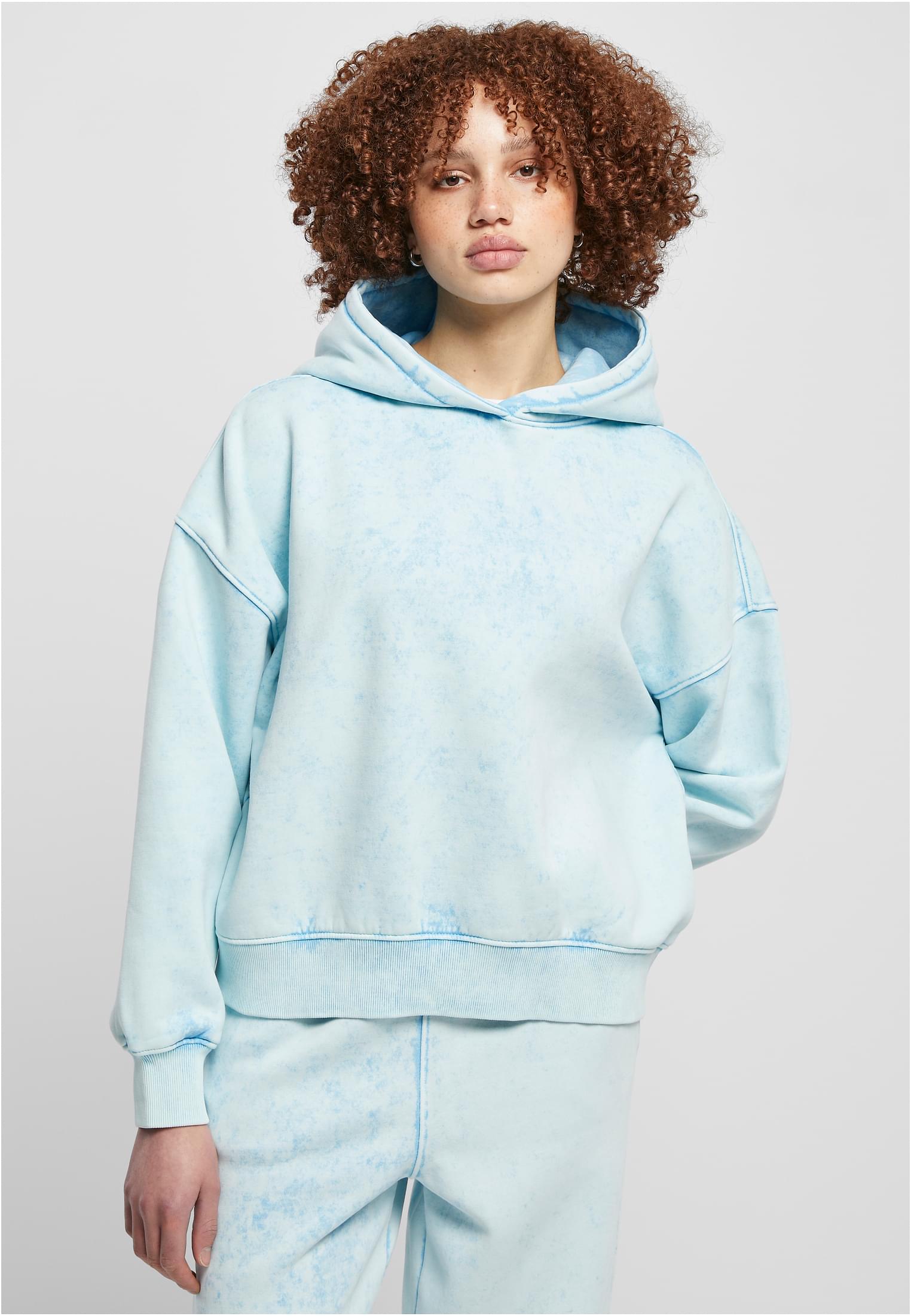 Ladies Oversized Towel Washed Hoody balticblue 3XL - alternate variant 3