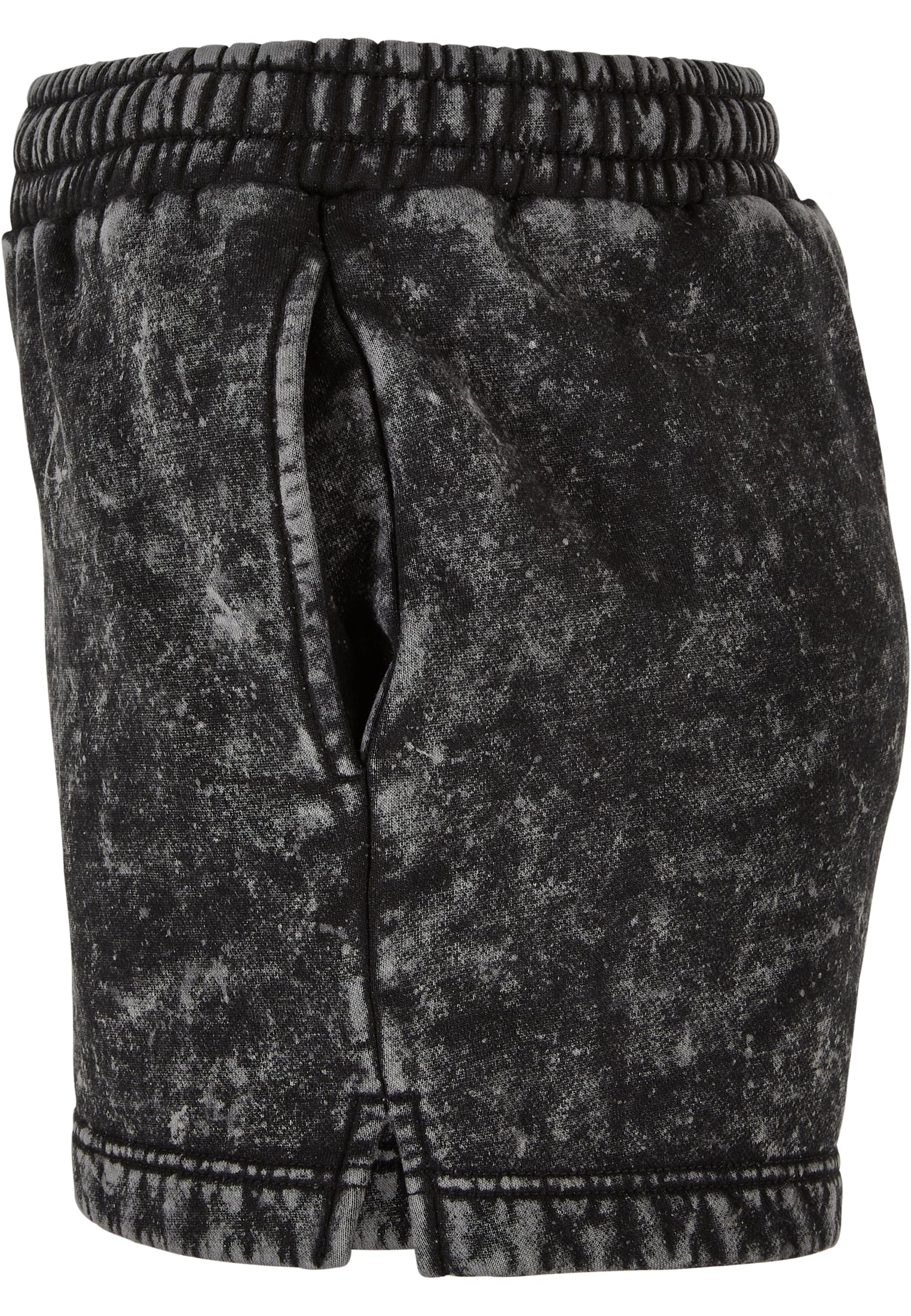 Ladies Towel Washed Sweat Shorts black 3XL - variant image 6