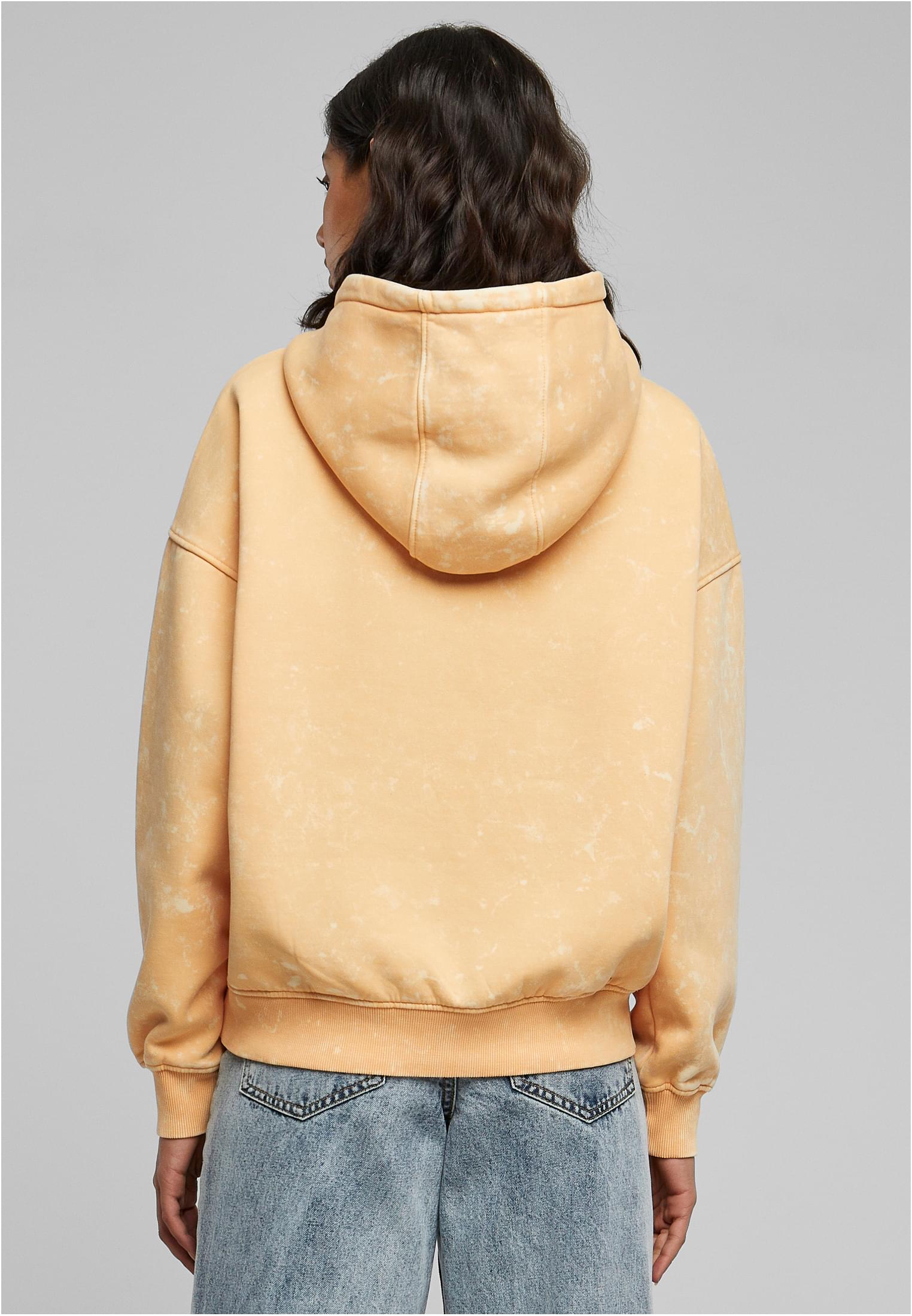 Ladies Oversized Towel Washed Hoody paleorange 3XL - variant image 2