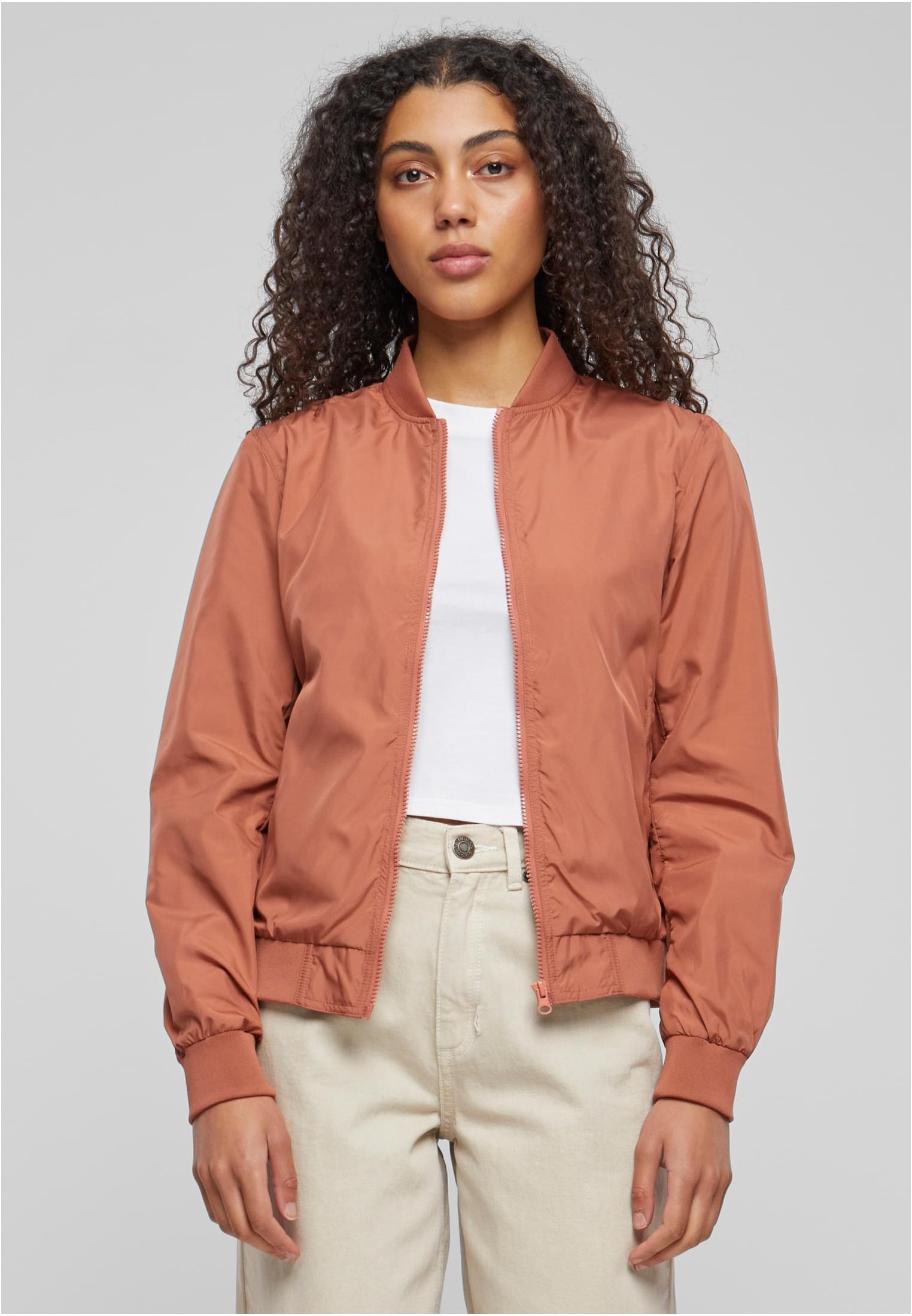 Ladies Light Bomber Jacket terracotta 3XL - alternate variant 13