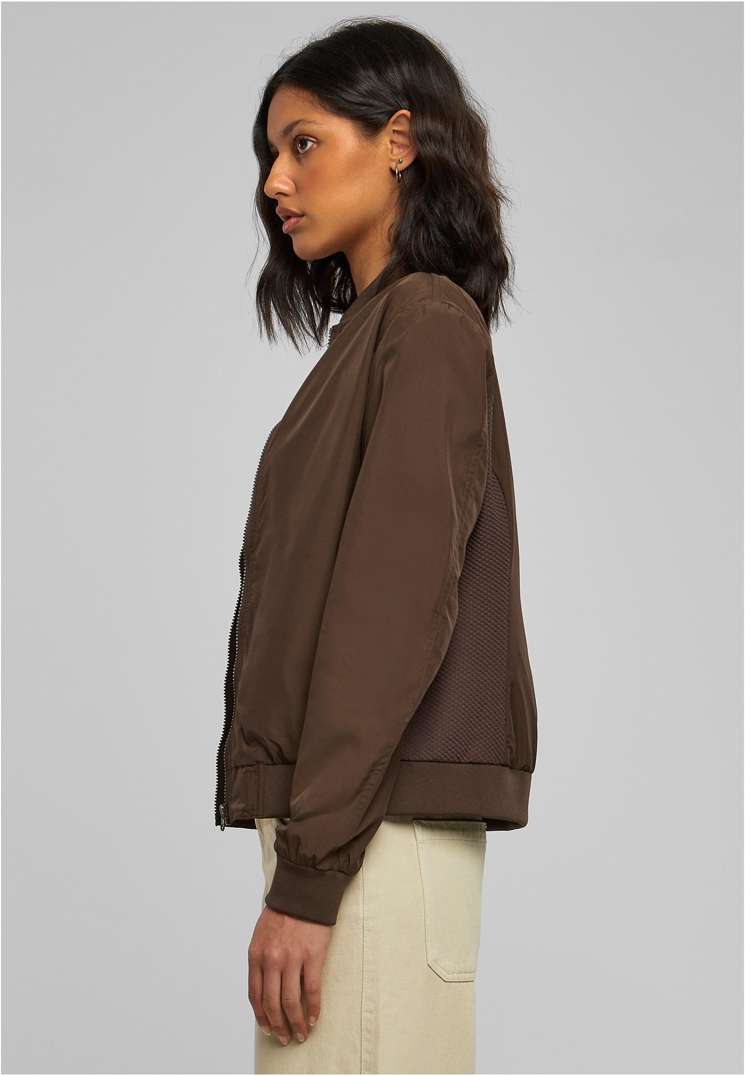 Ladies Light Bomber Jacket brown 3XL - variant image 1