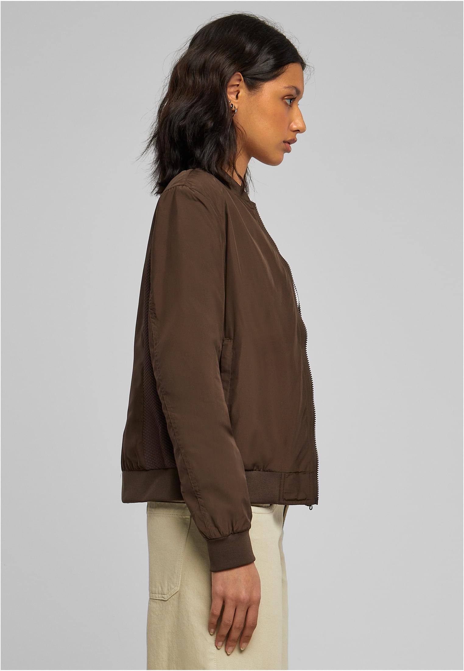 Ladies Light Bomber Jacket brown 3XL - variant image 3