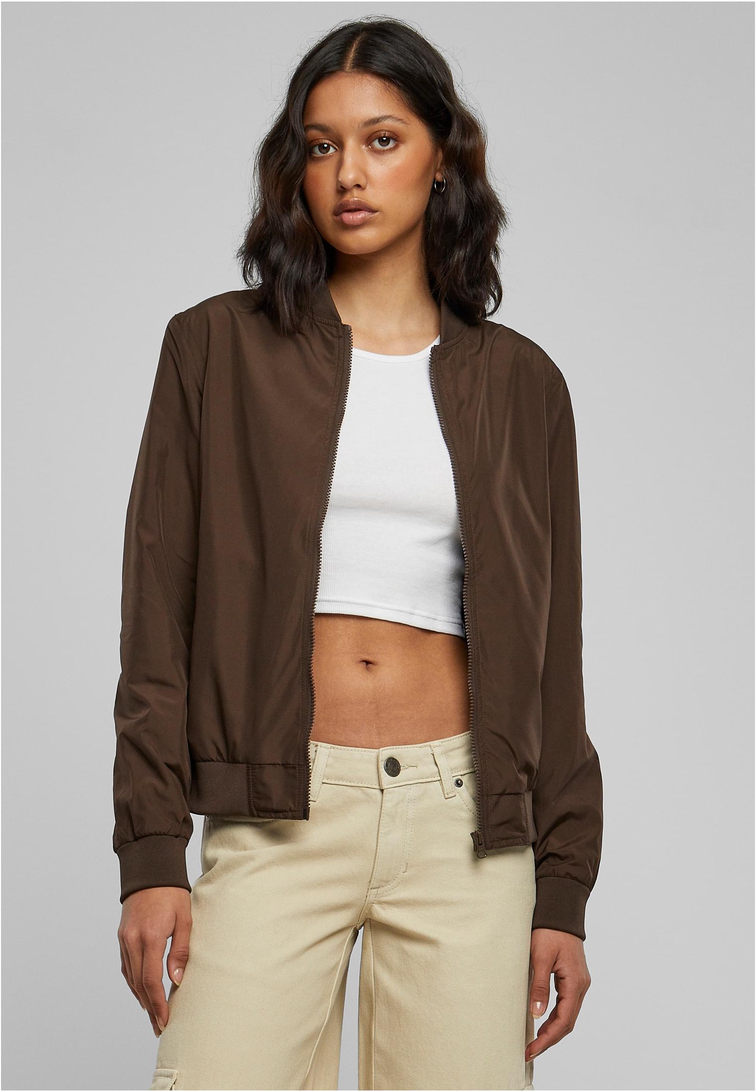Ladies Light Bomber Jacket brown 3XL - alternate variant 2