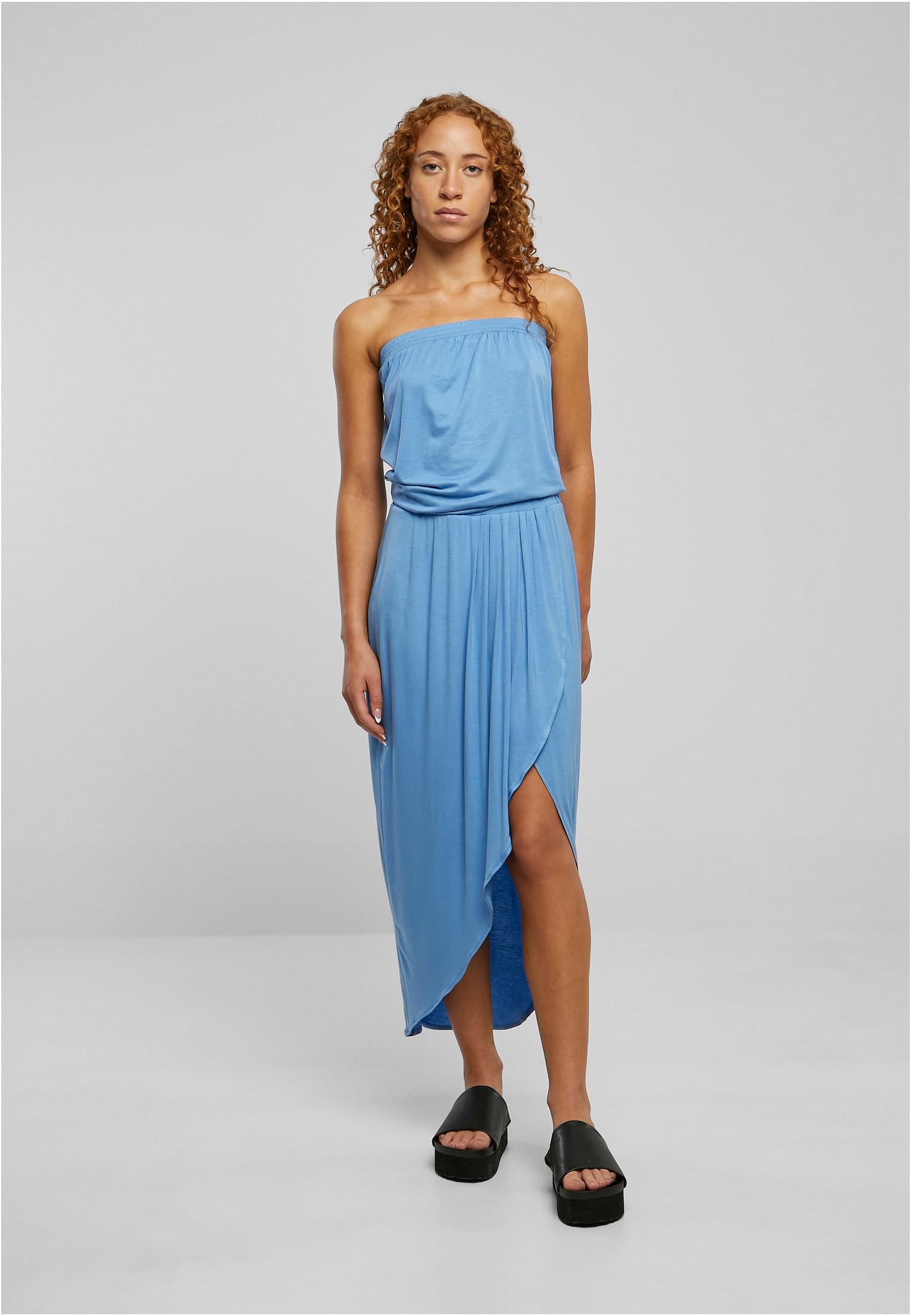 Ladies Viscose Bandeau Dress horizonblue L - variant image 4