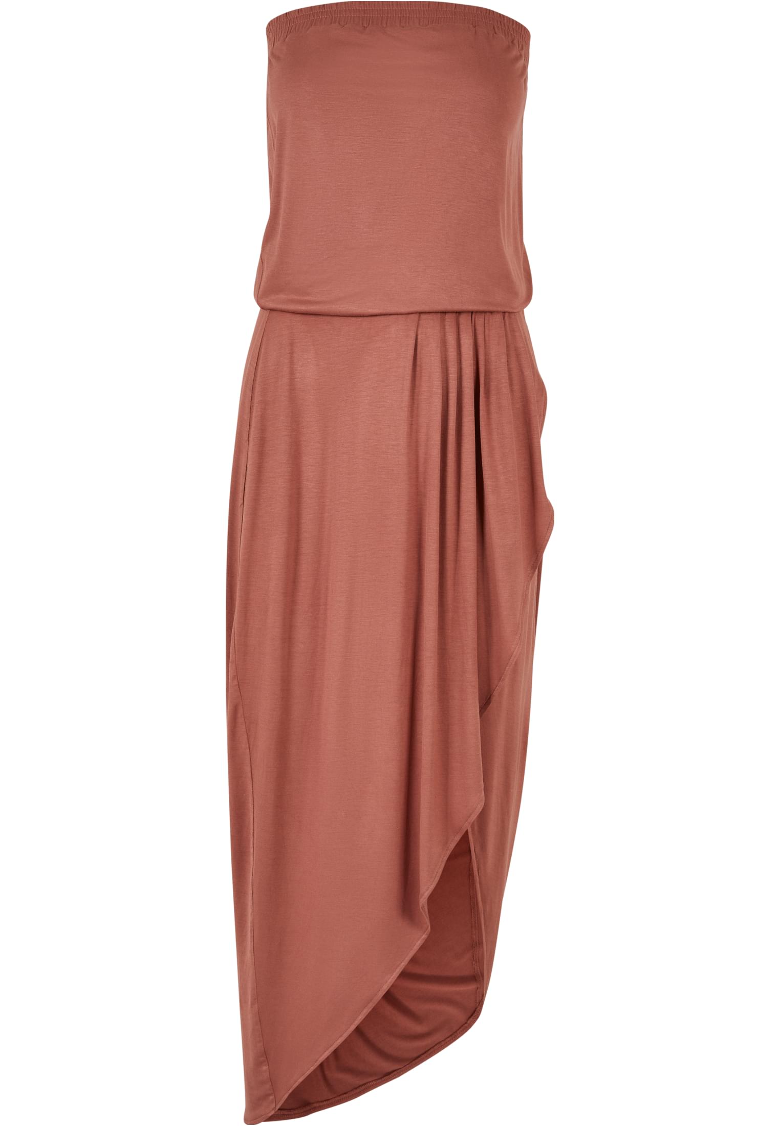 Ladies Viscose Bandeau Dress terracotta 3XL - variant image 5