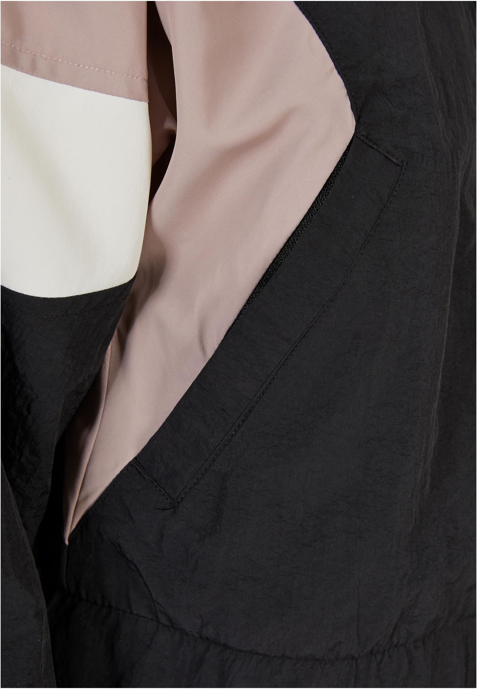 Ladies Short 3-Tone Crinkle Jacket black/duskrose/whitesand 3XL - variant image 9