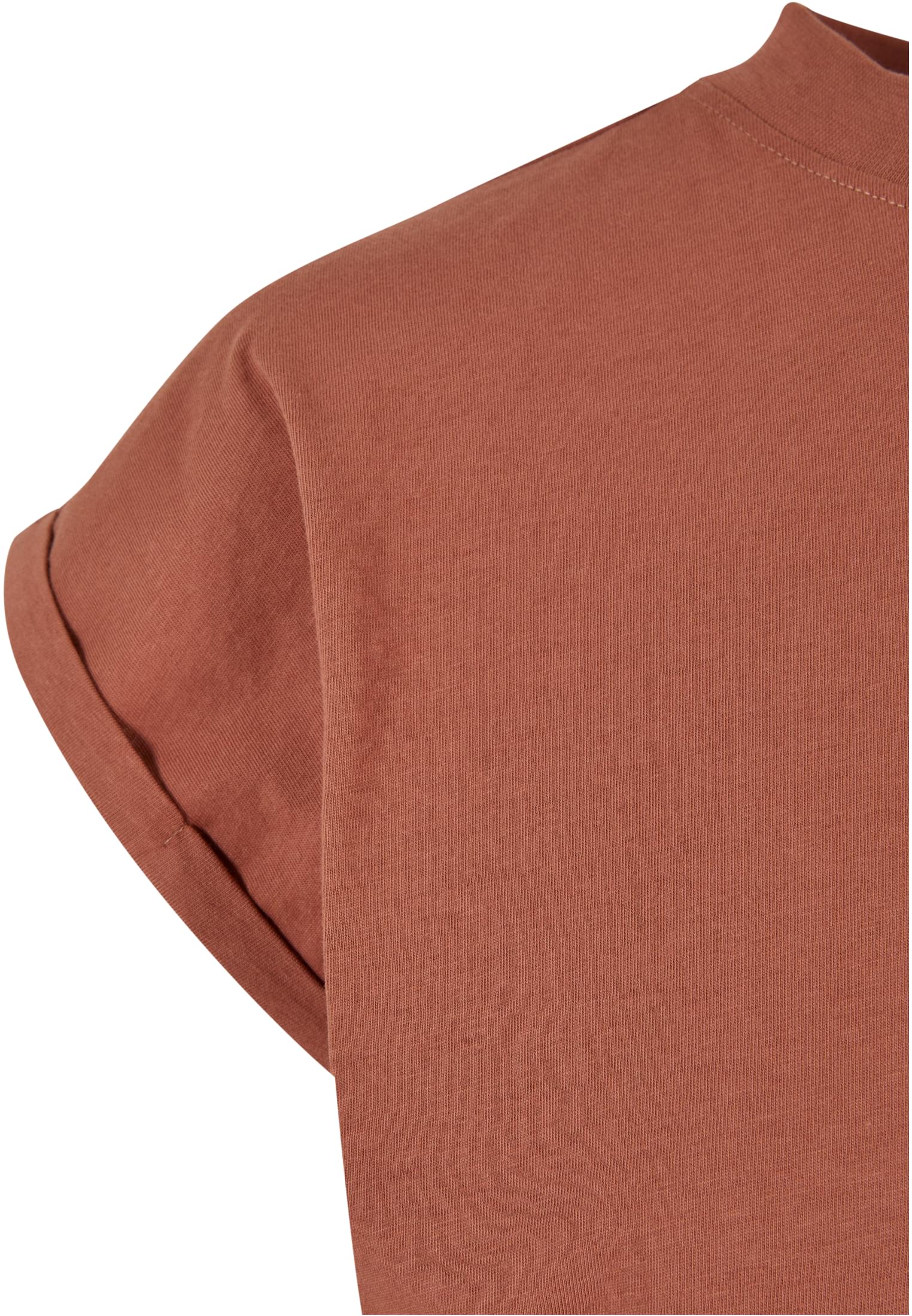 Ladies Long Extended Shoulder Dress terracotta 3XL - variant image 4