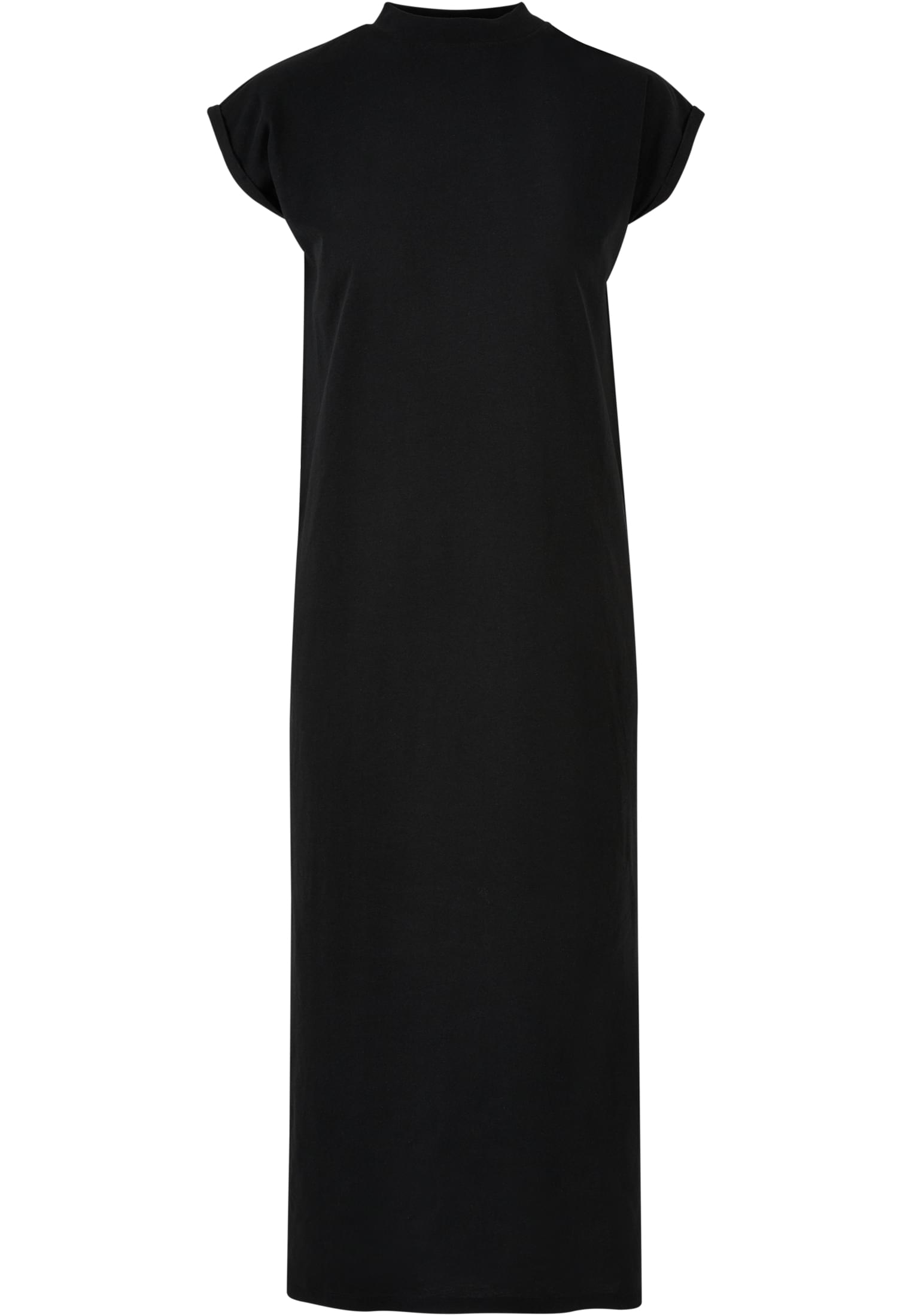 Ladies Long Extended Shoulder Dress black 3XL - variant image 5