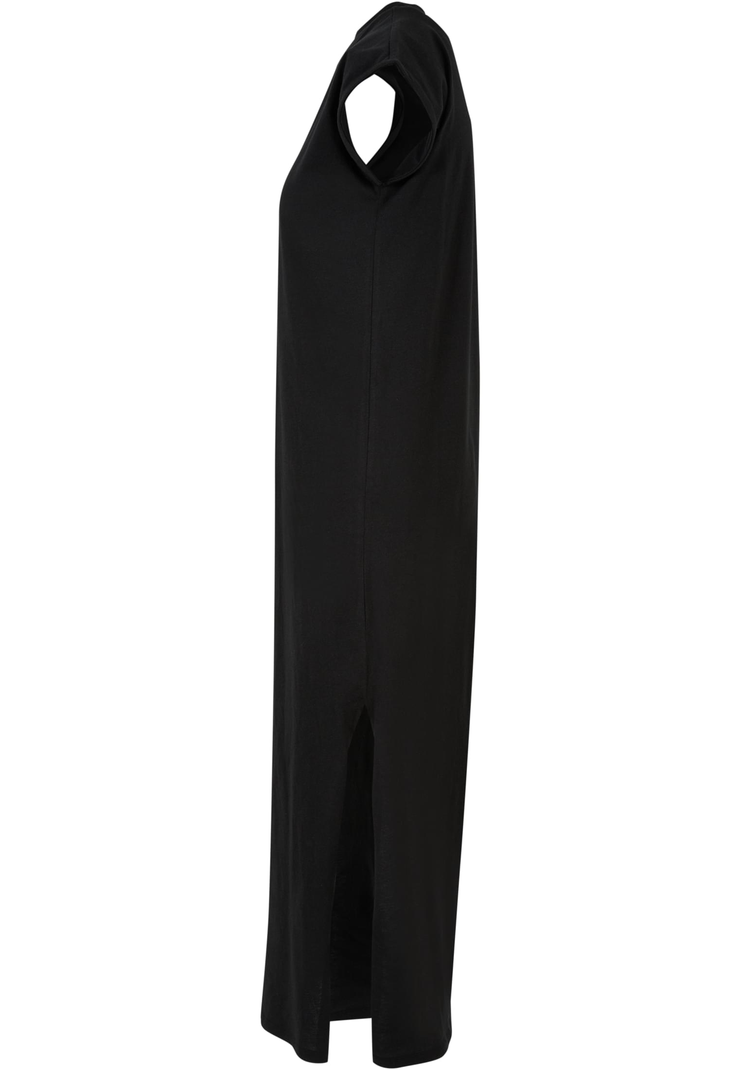 Ladies Long Extended Shoulder Dress black 3XL - variant image 6
