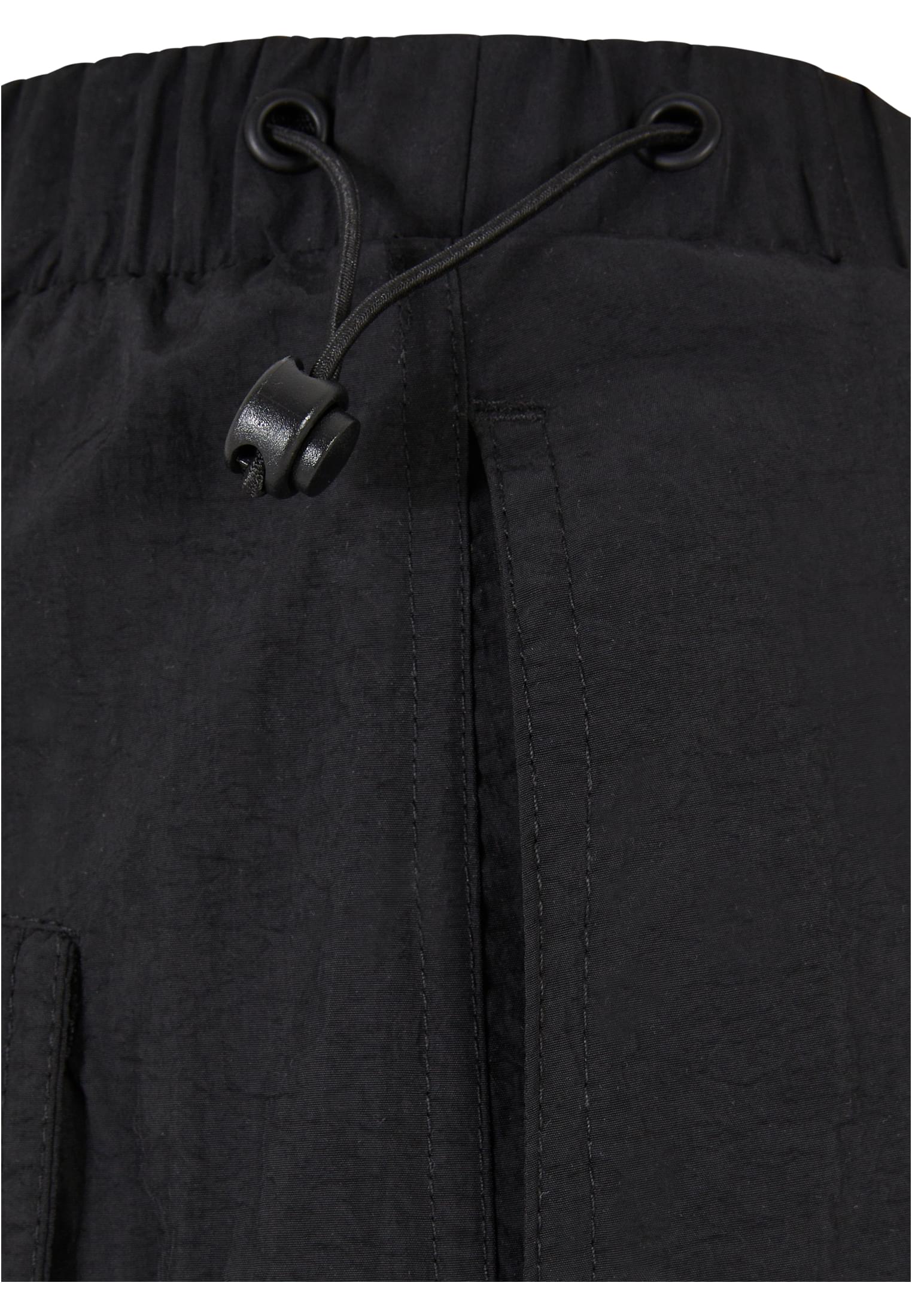 Mujeres pantalones de nailon arrugado anchos negros 3XL
 - variant image 13