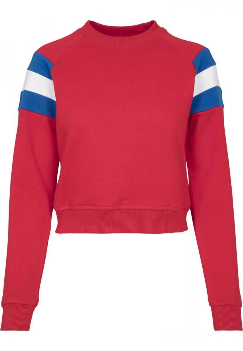 Manches femmes Étoffe rayée Étoffe rouge vif/bleu vif/blanc 3XL
 - variant image 6