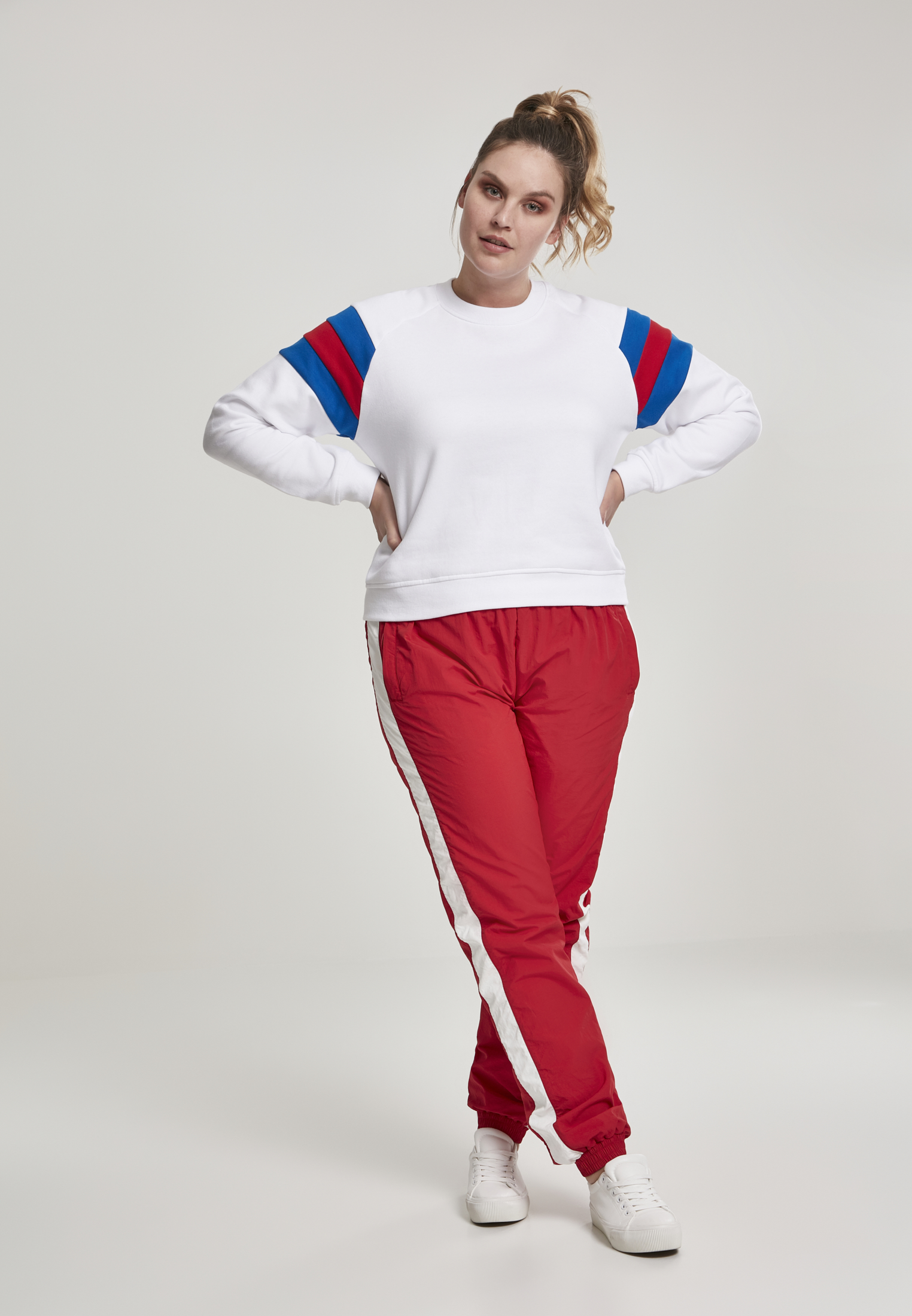 Manches femmes Rayures Équipier blanc/bleu vif/rouge vif 3XL
 - variant image 5