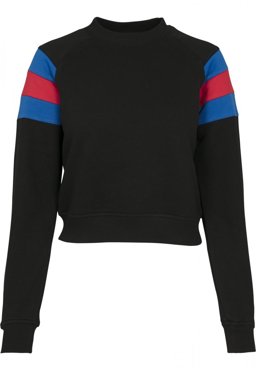 Manches femmes rayures rangée noire/bleu vif/rouge vif 3XL
 - variant image 7