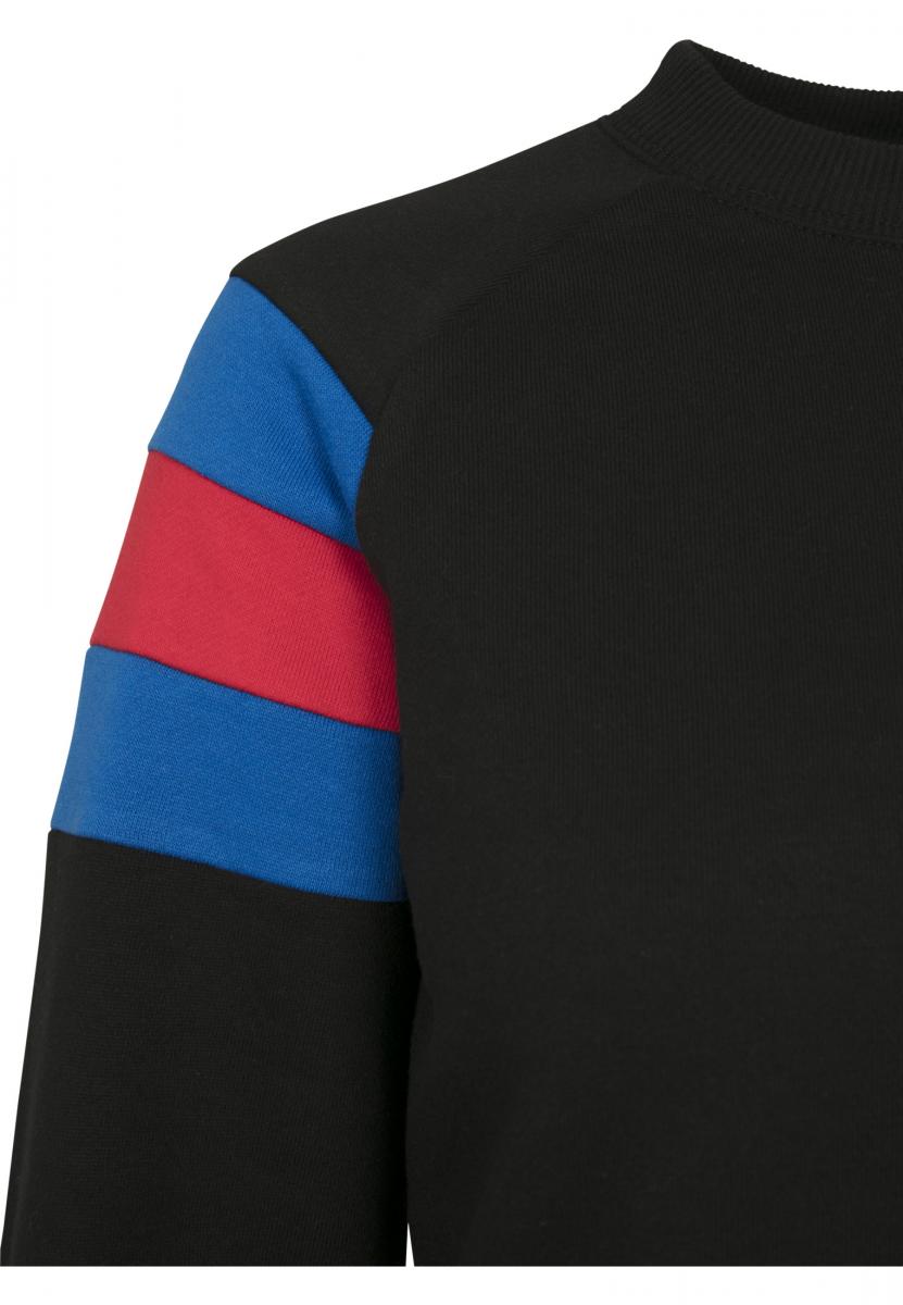 Manches femmes rayures rangée noire/bleu vif/rouge vif 3XL
 - variant image 9