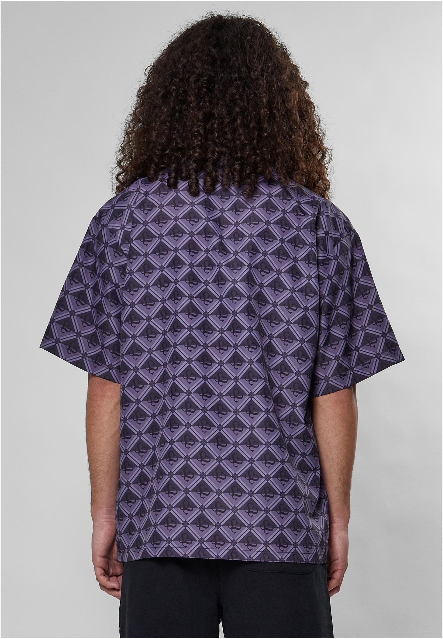 Sense All Over Monogram Print Shirt black L - variant image 2