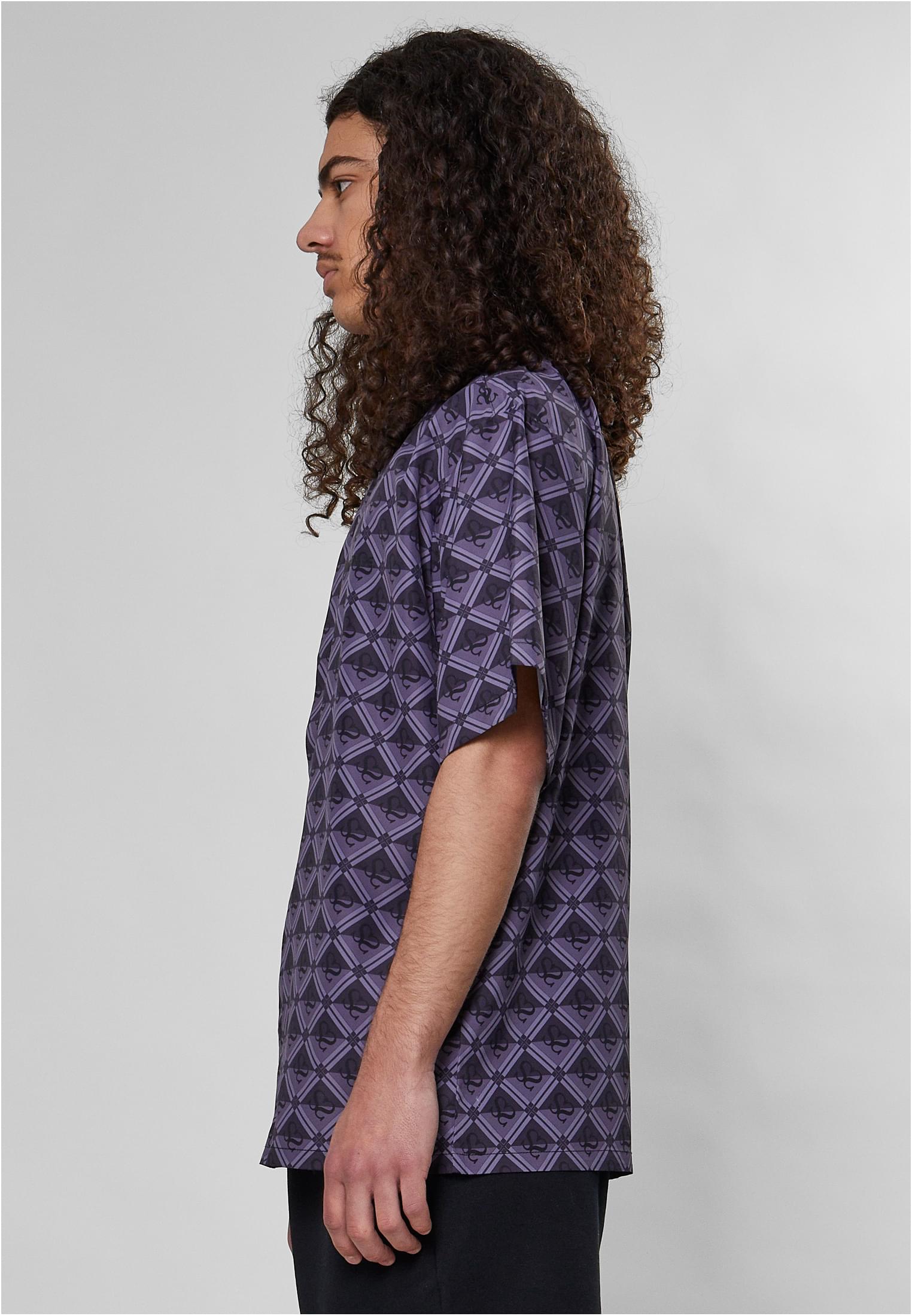 Sense All Over Monogram Print Shirt black L - variant image 1