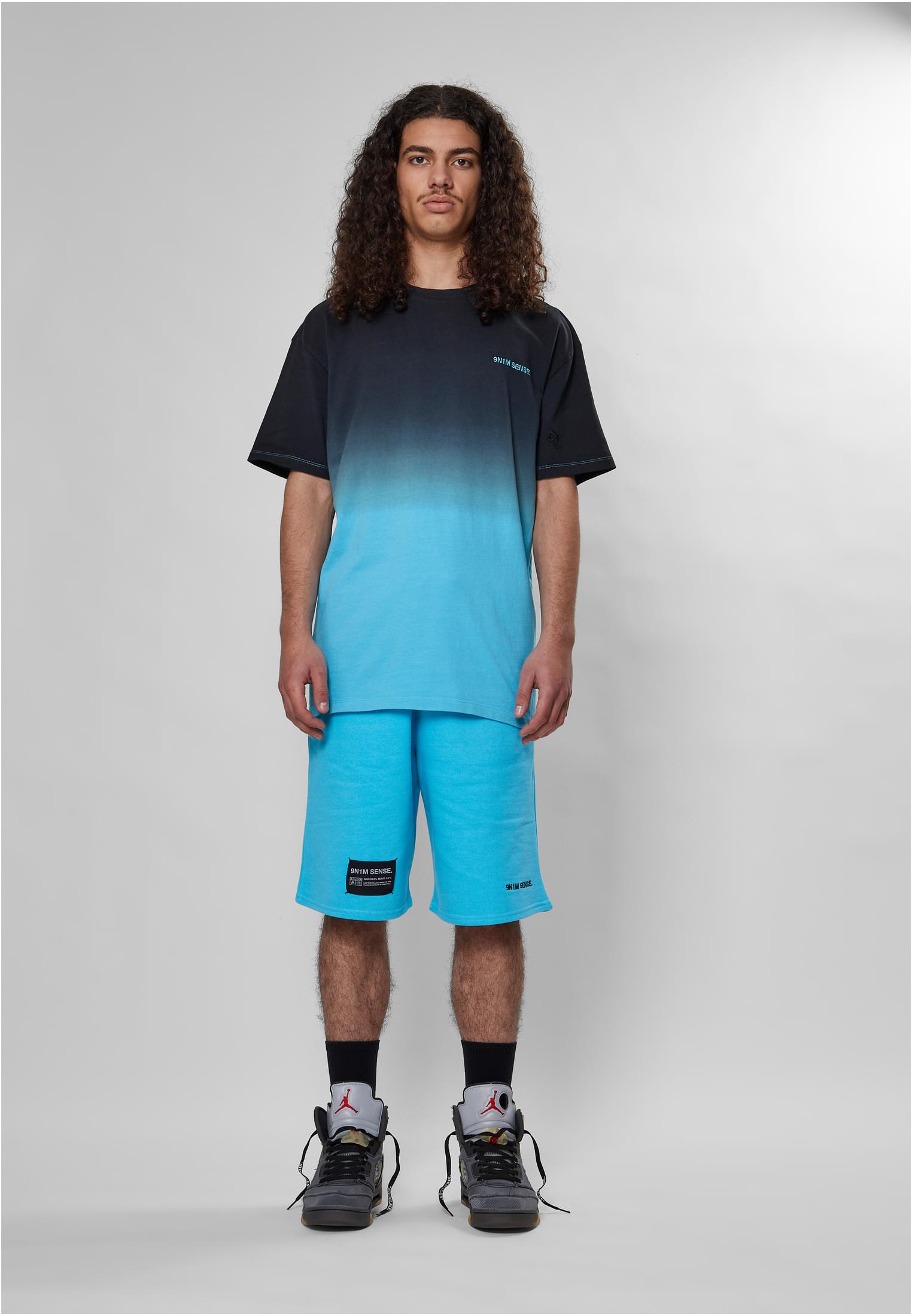Sense Essential Fade Tee black/aqua L - variant image 4